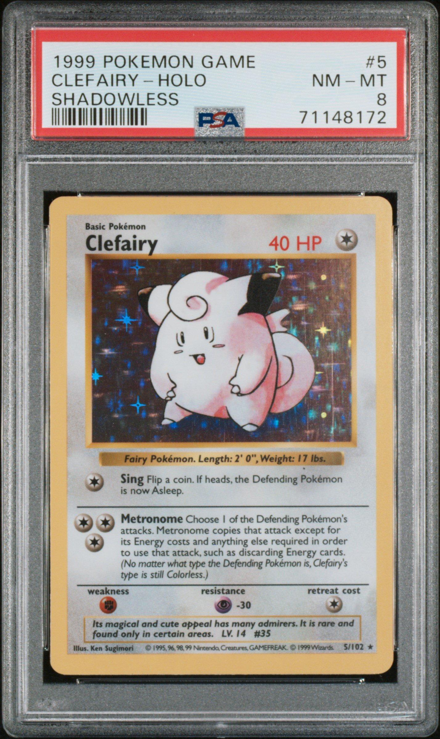 ピッピ shadowless psa8 Clefairy Pokemon Card Clefairy shadowless psa8 Clefairy | eBay