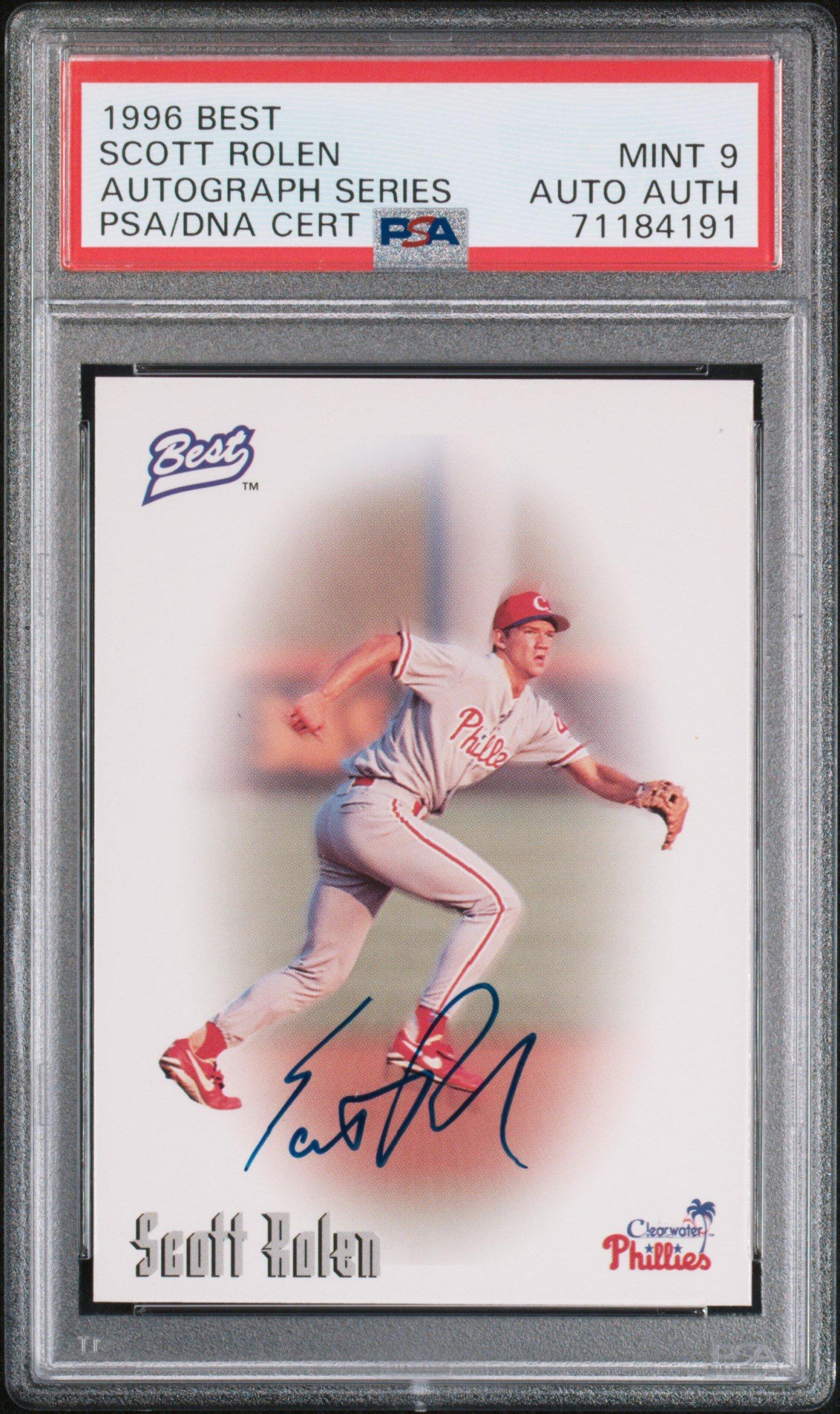 1996 Best Autograph Series Scott Rolen PSA 9 | GameStop