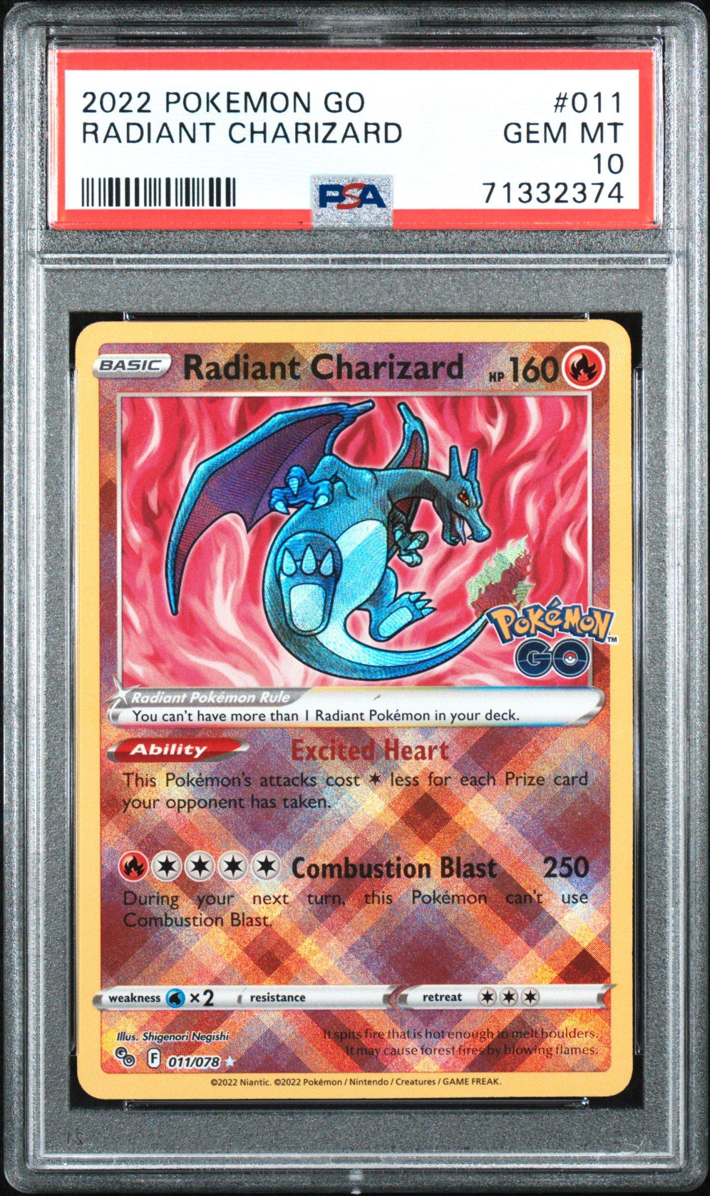 shiny pokemon go charizard card Radiant #011 PSA 10 Commemorate your favorite tabletop game with this Charizard VMAX 2021 Pokemon Shining Fates Shiny Holo Rare #SV107 PSA Authenticated 10 Card Radiant Charizard K[S10b 011/071](Enhanced Expansion