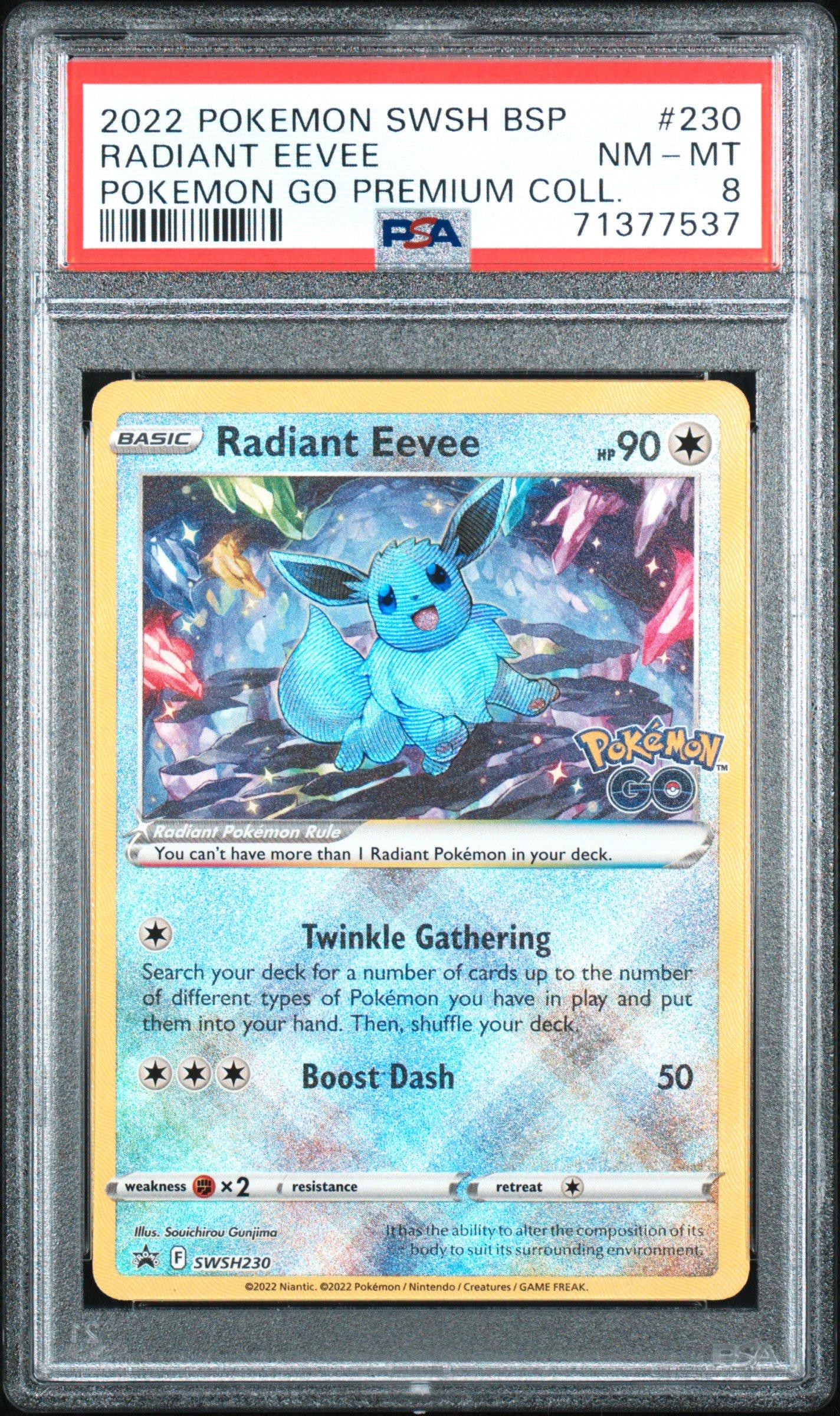 【★最高評価★PSA 】2022 ポケモンGO RADIANTカードセット 2022 Pokemon Go 011 Radiant Charizard PSA 10 Graded Card | GameStop