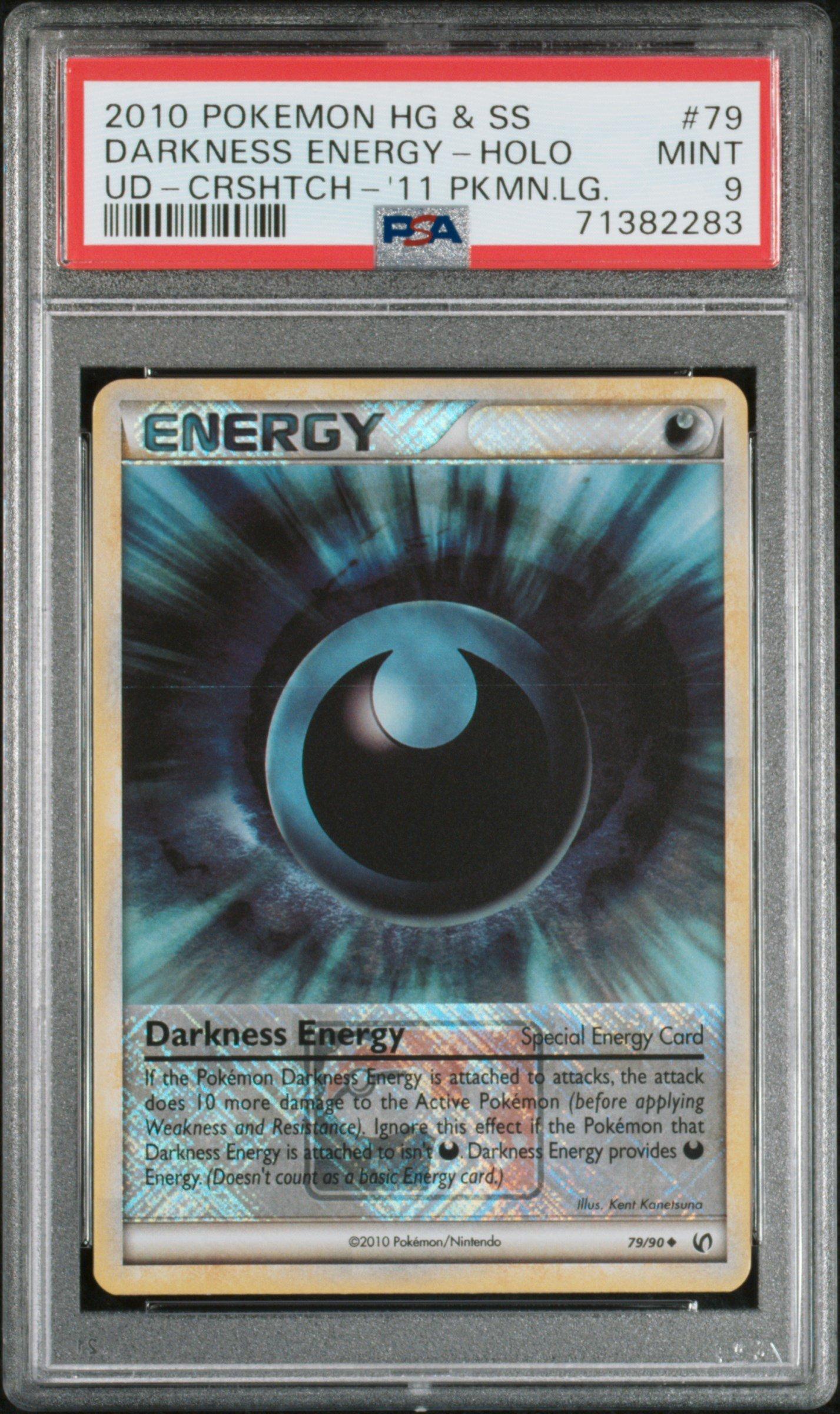 2010 Pokemon Heartgold & Soulsilver Undaunted 79 Darkness Energy