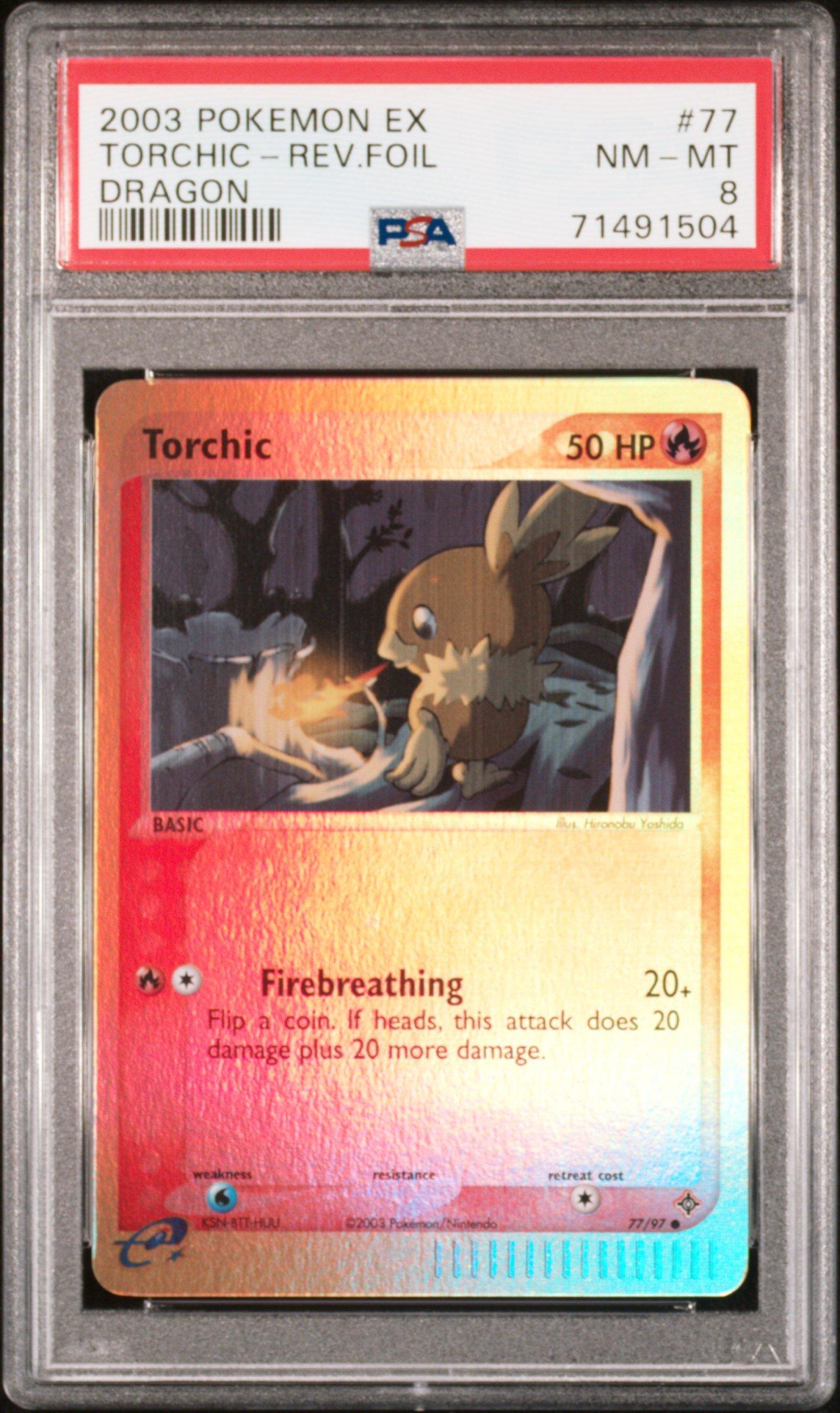 pokemon torchic card Pokemon Common Promo Card