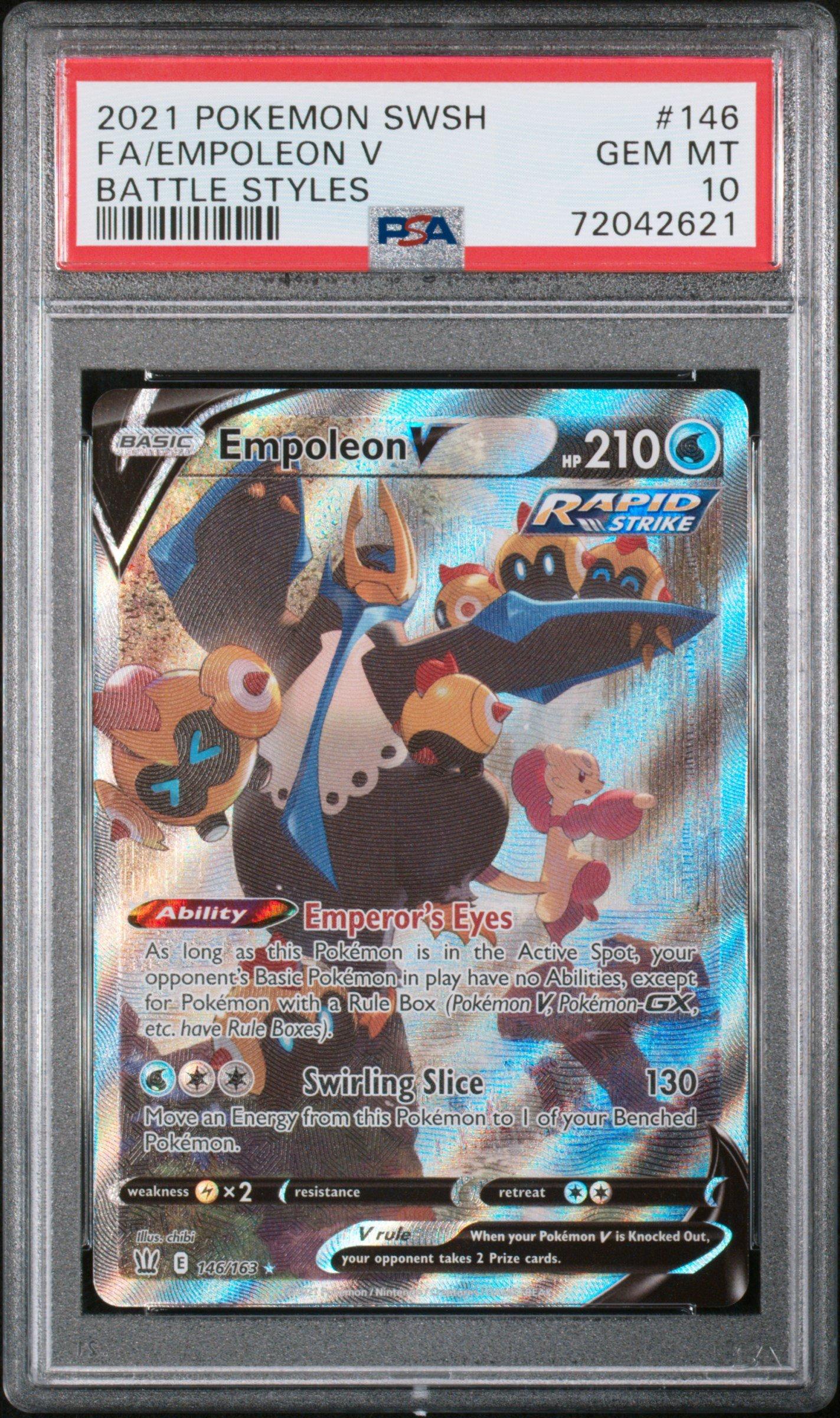 2021 Pokemon Sword & Shield Battle Styles 146 Full Art