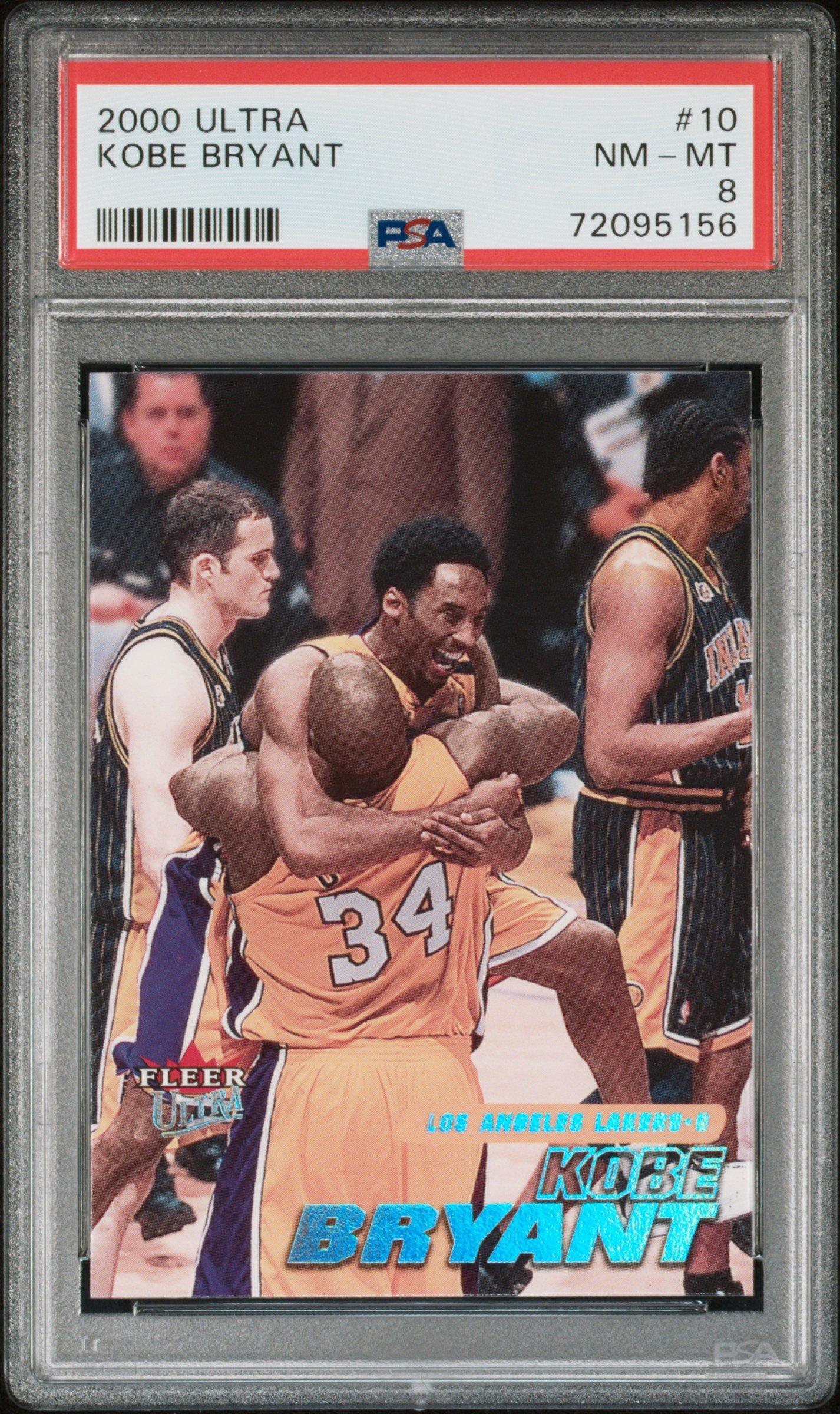 kobe bryant graded cards 2003 Upper Deck Sweet Shot #KB-A Sweet Spot Signatures - PSA NM 7, PSA/DNA 8 Auto. (Highest Example!) sold at auction from 6th November to 23rd November Kobe Bryant graded NBA Basketball