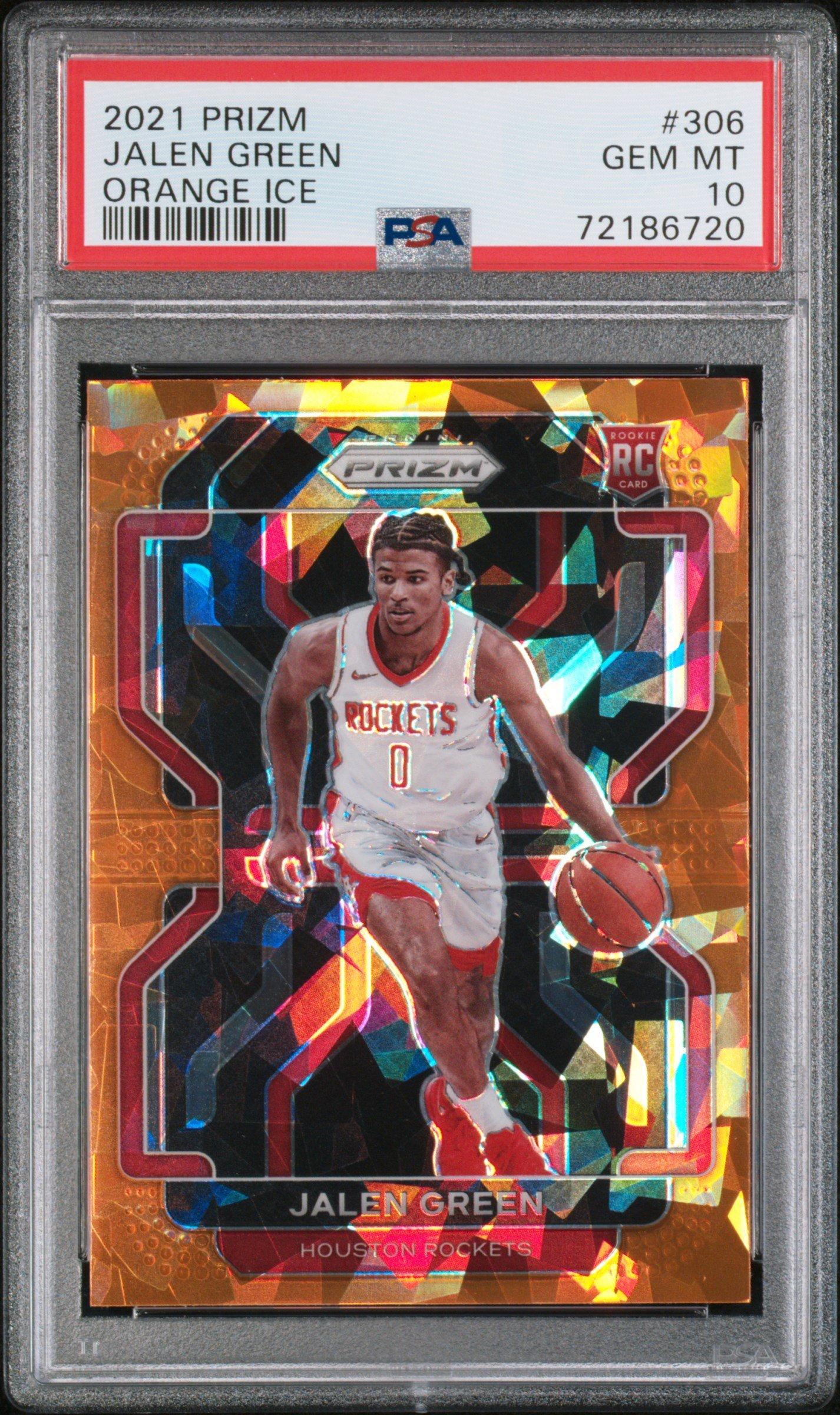 2021 Panini Prizm 306 Jalen Green PSA 10