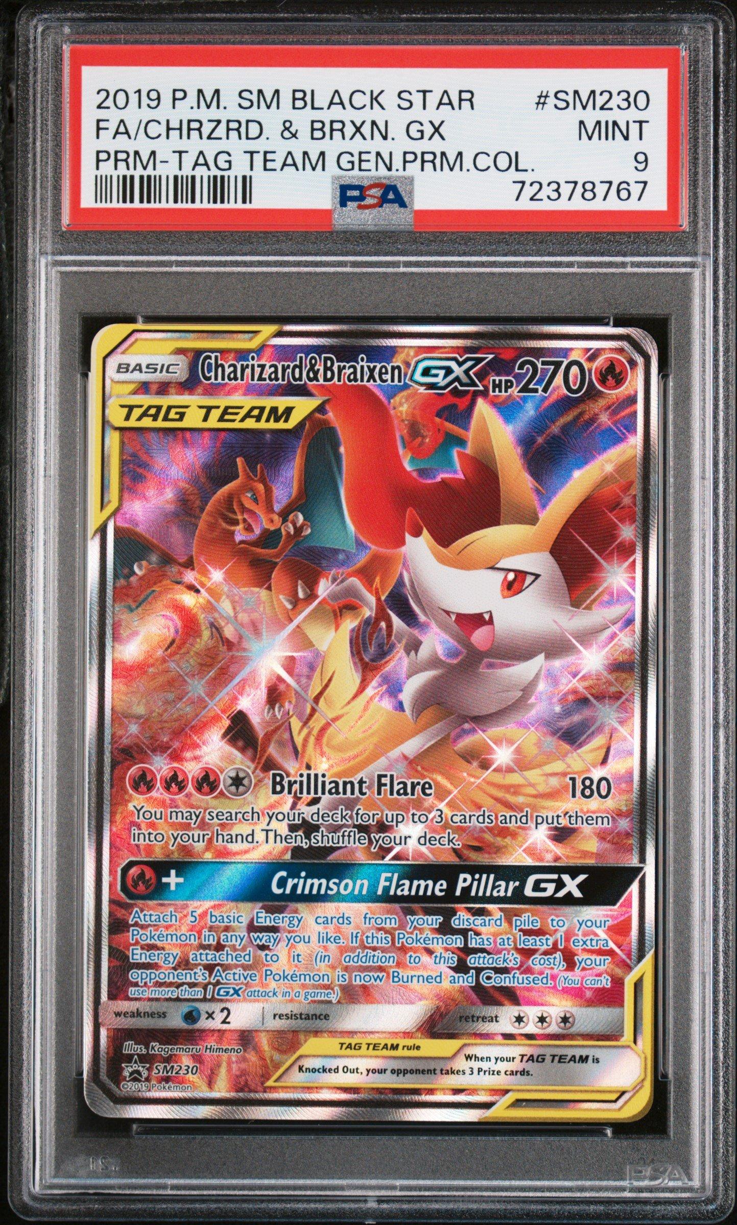 2019 Pokemon Sm Black Star Promo Sm230 Full Art/charizard