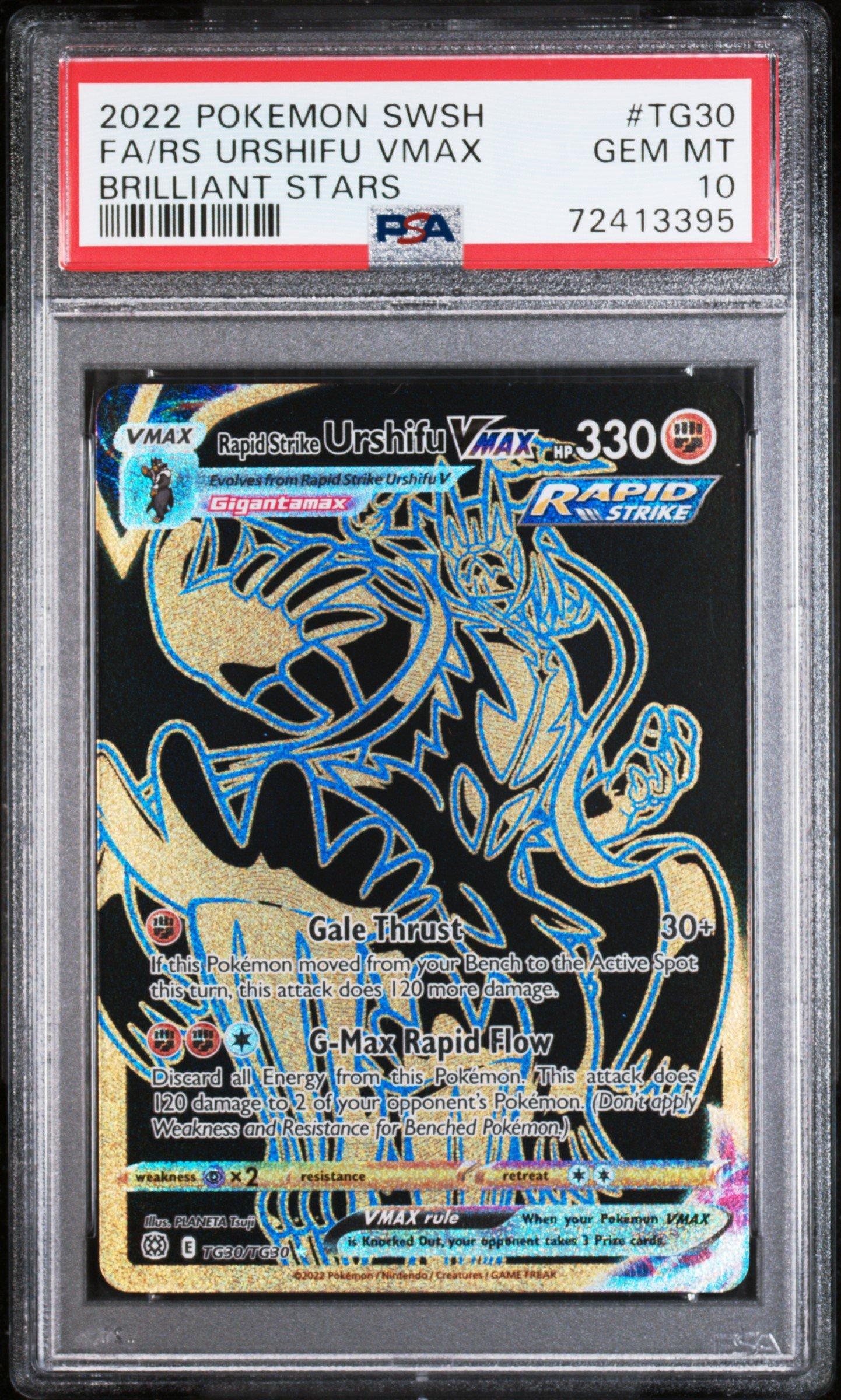 2022 Pokemon Sword & Shield Brilliant Stars Tg30 Full Art/rapid