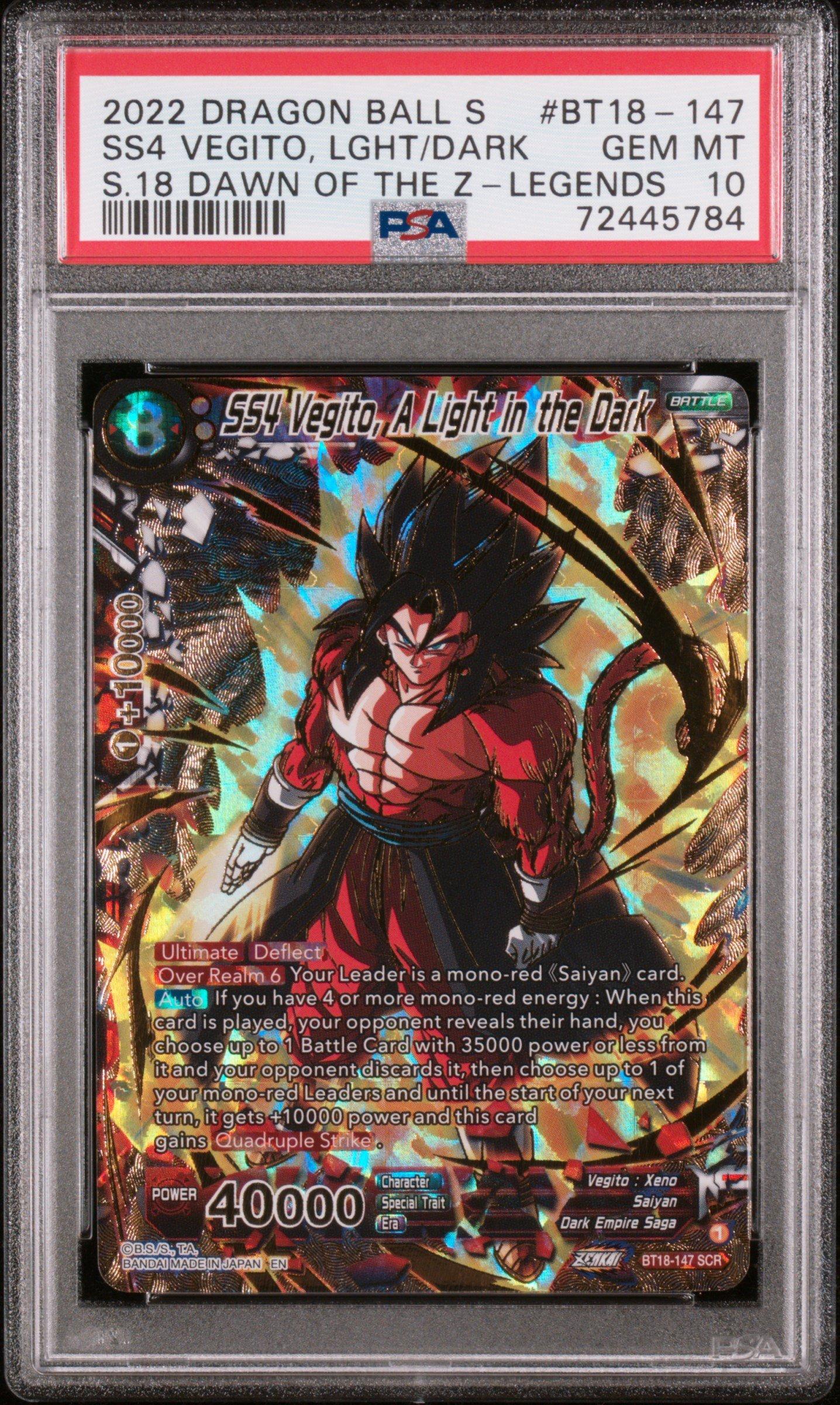 2022 Dragon Ball Super Card Game Series 18 Dawn Of The Z-legends