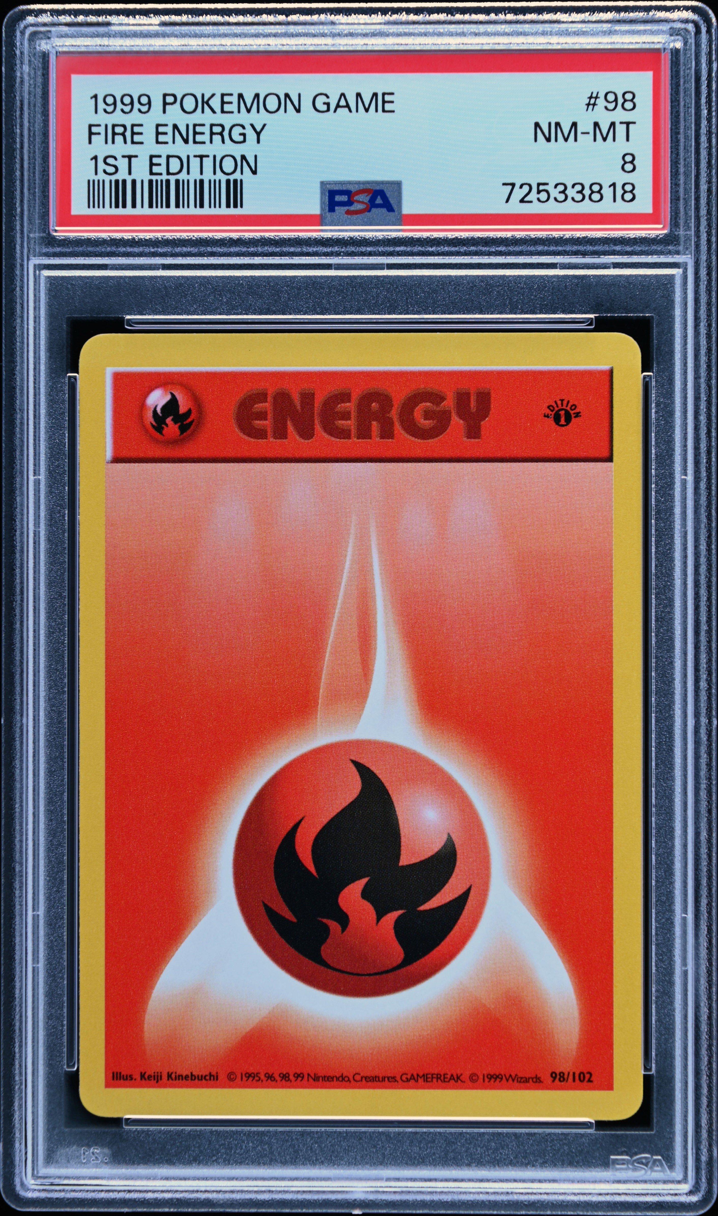 1999 pokemon energy cards 