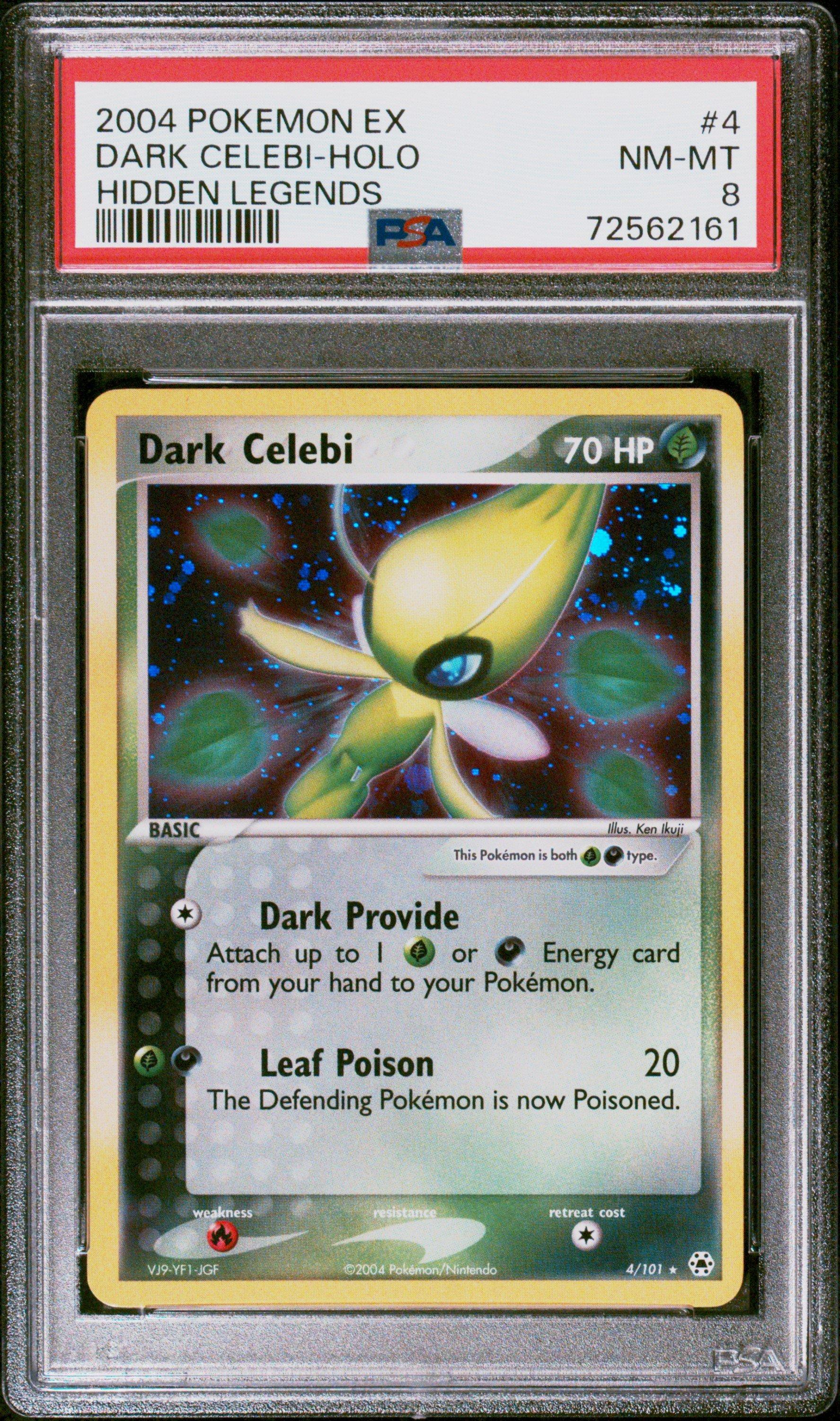 dark celebi pokemon card price EX Hidden Legends Holo #4 CGC 6 Pokmon Hit Points70 HP Form Dark Celebi #4 Hidden Legends