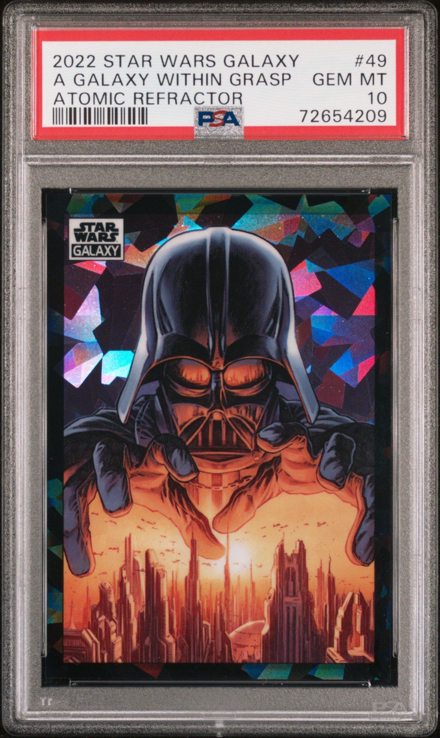 2022 Topps Chrome Star Wars Galaxy 49 A Galaxy Within Grasp Atomic