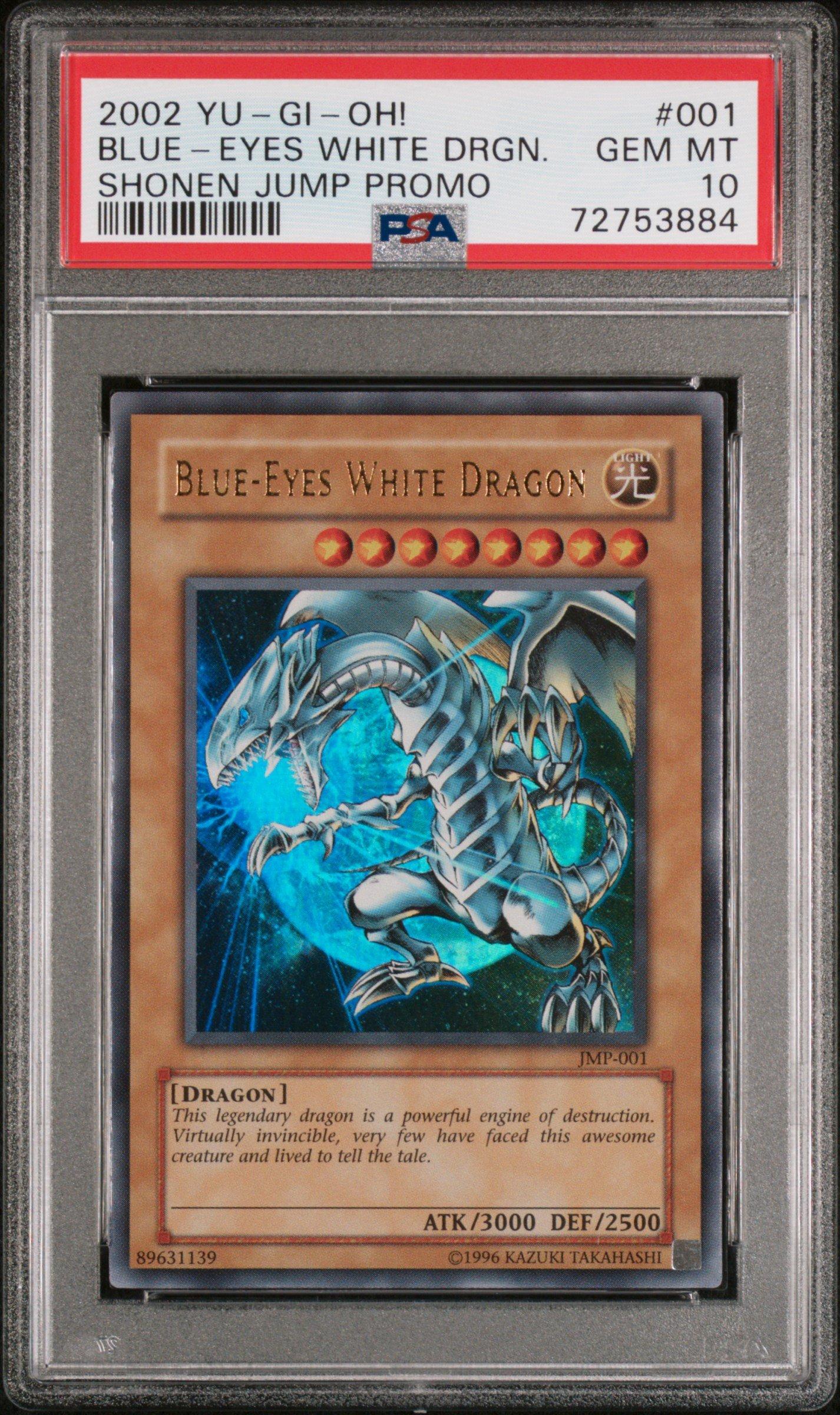 2002 Yu-gi-oh! Shonen Jump Promo 001 Blue PSA 10