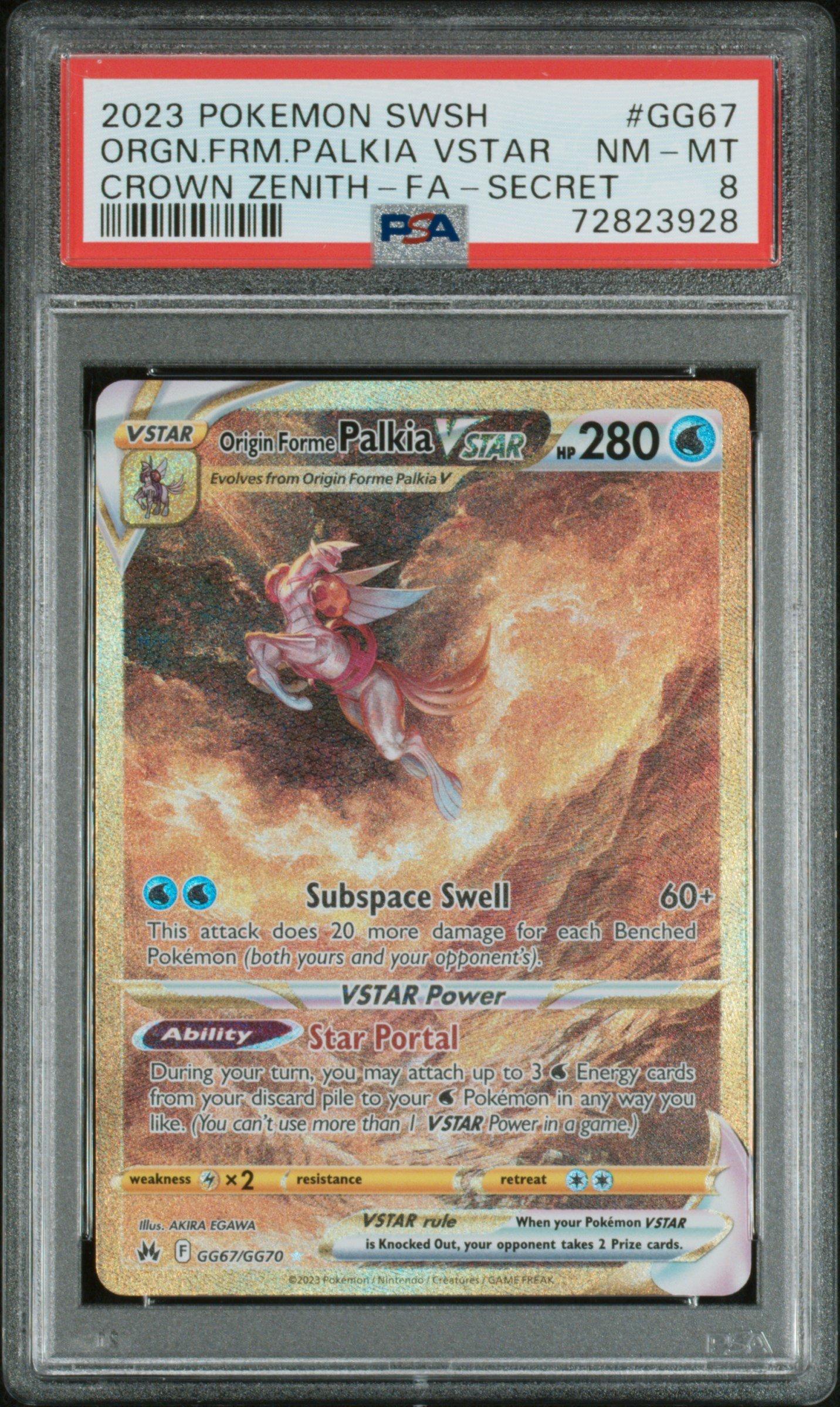 2023 Pokemon Sword And Shield Crown Zenith Gg67 Full Art/origin