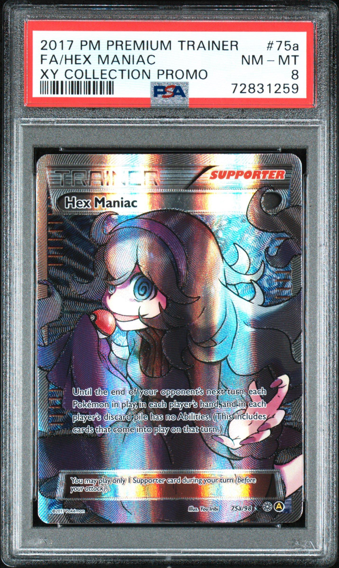2017 Pokemon Premium Trainer Xy Collection Promo 75a Full Art/hex