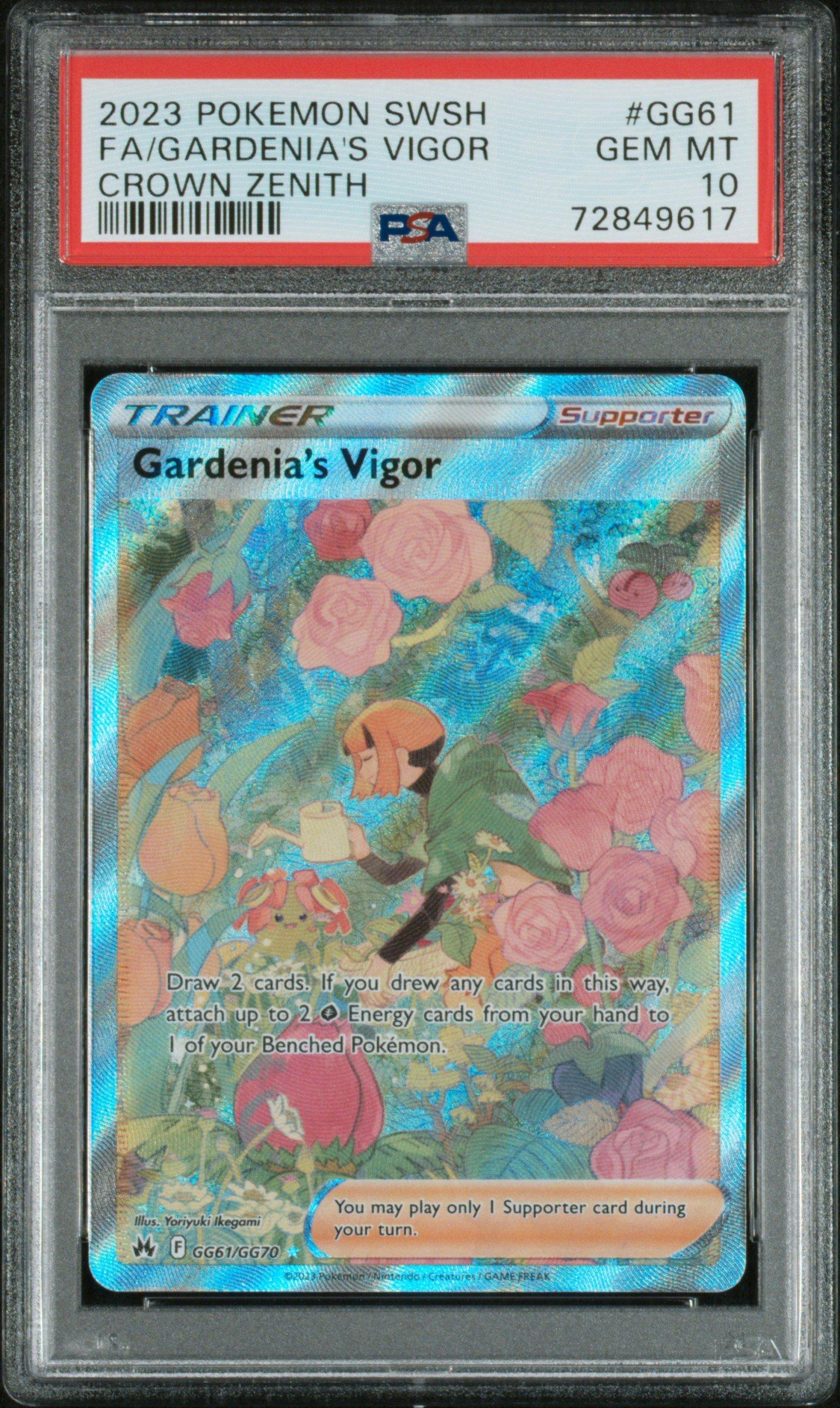 2023 Pokemon Sword And Shield Crown Zenith Gg61 Full Art