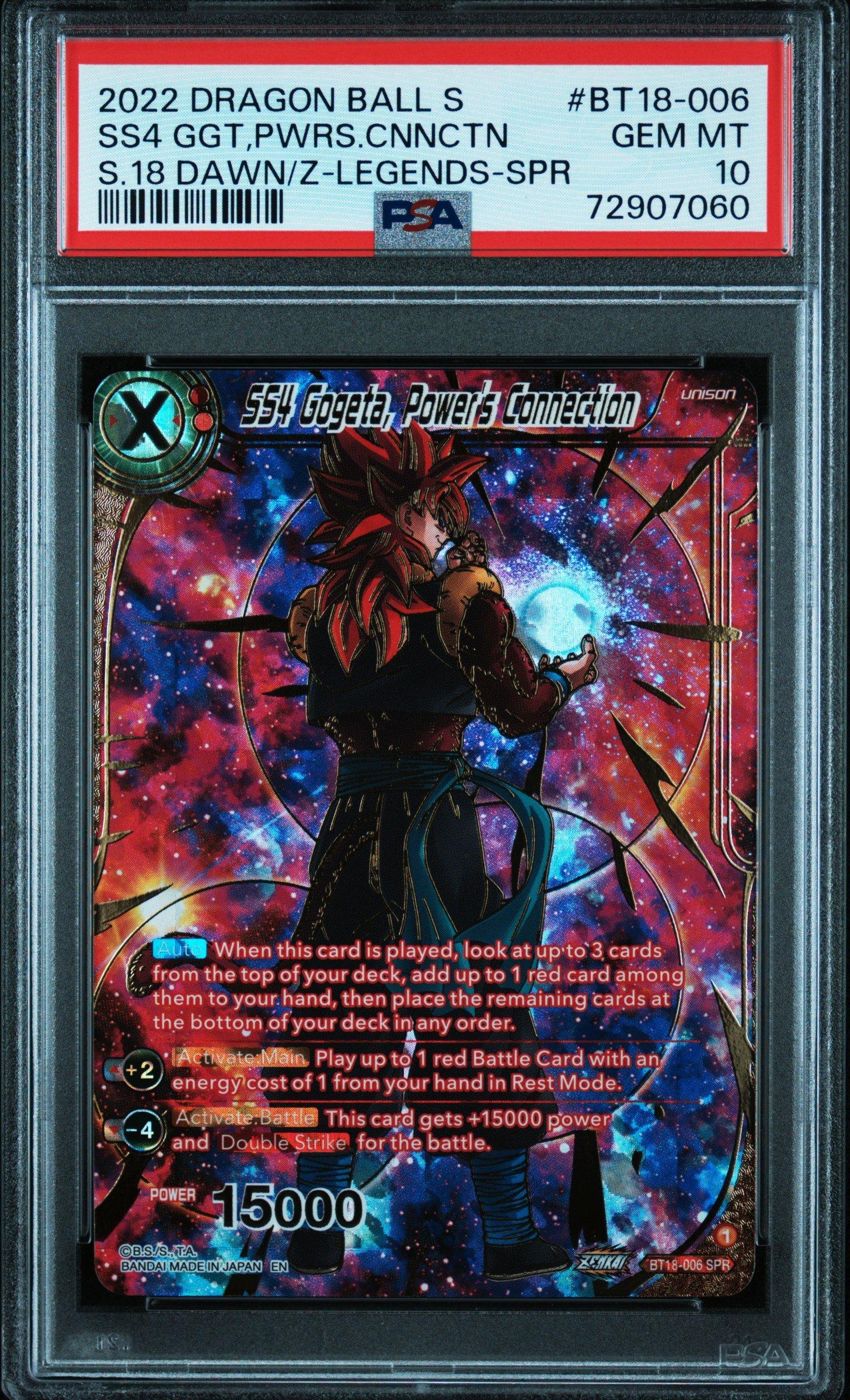 2022 Dragon Ball Super Card Game Series 18 Dawn Of The Z-legends
