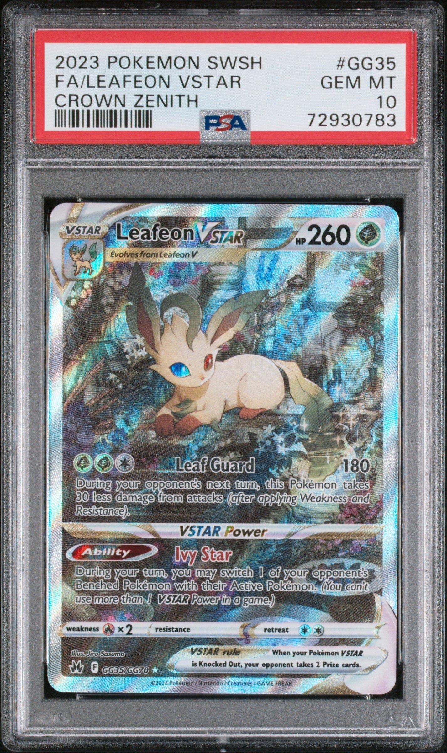 2023 Yu Nagaba Leafeon #068 PSA 10 Promo Japanese Pokemon