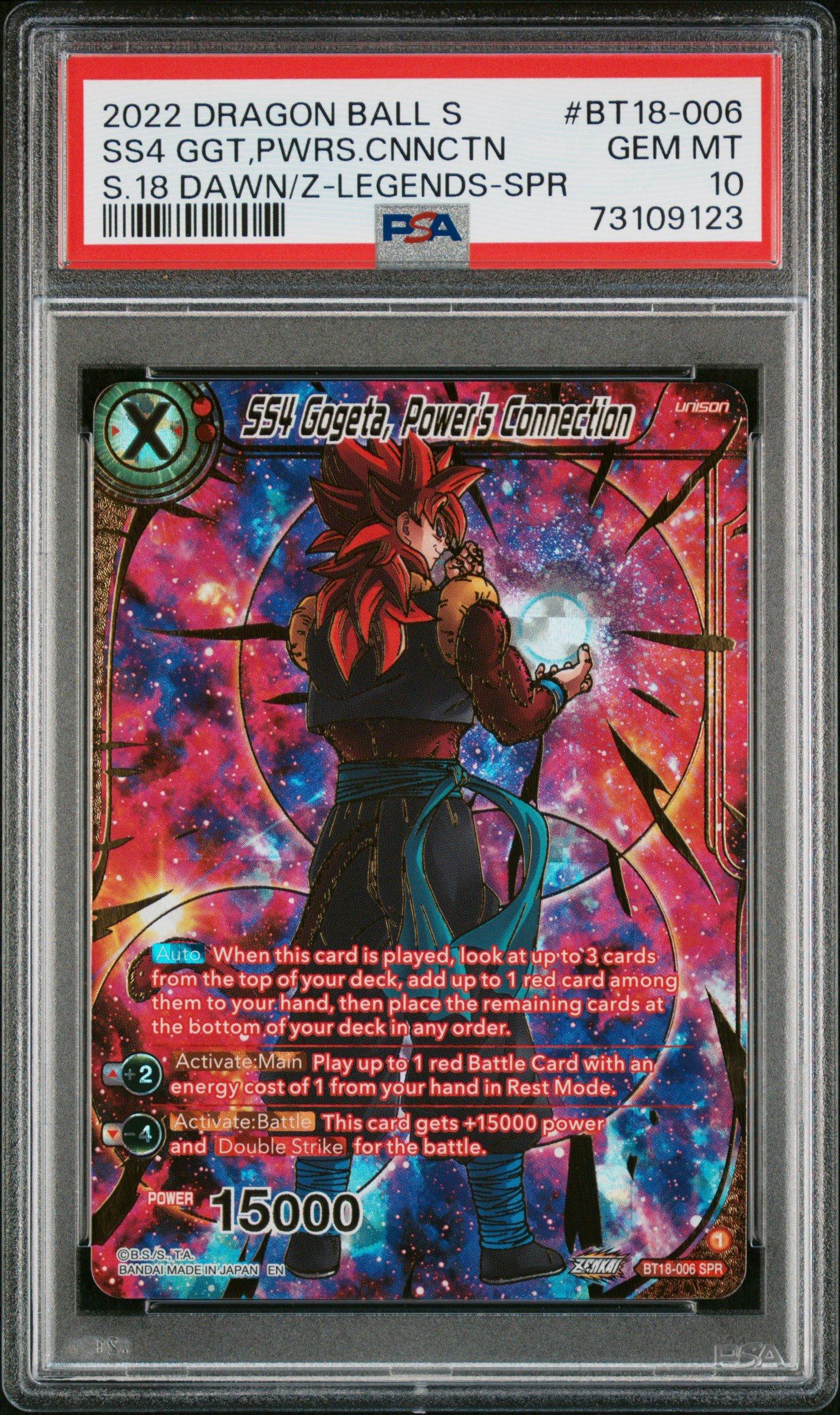 2022 Dragon Ball Super Card Game Series 18 Dawn Of The Z-legends
