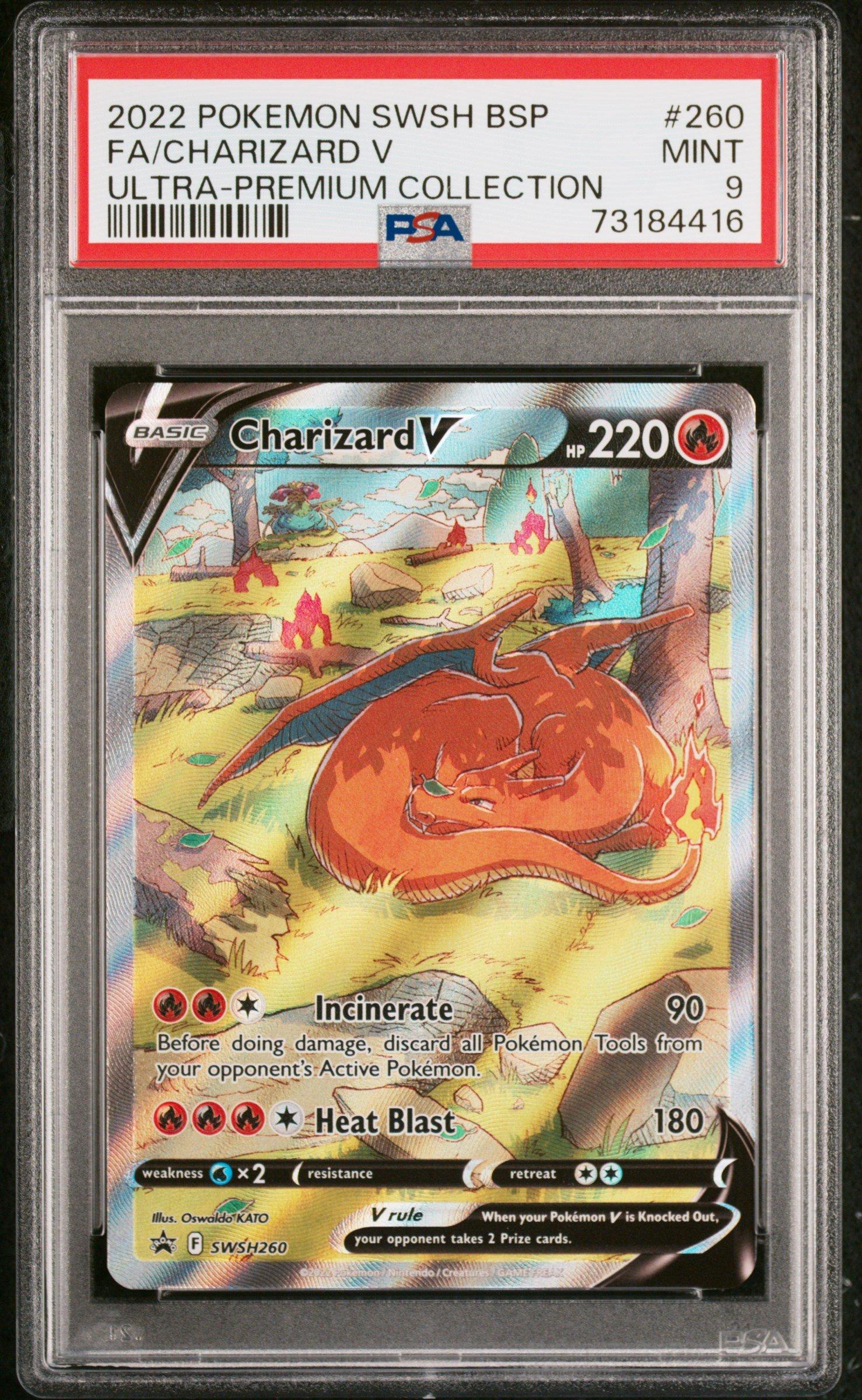 PSA 10 2022 Pokemon SWSH Black Star Promo Charizard Mystery/Chaser Pack