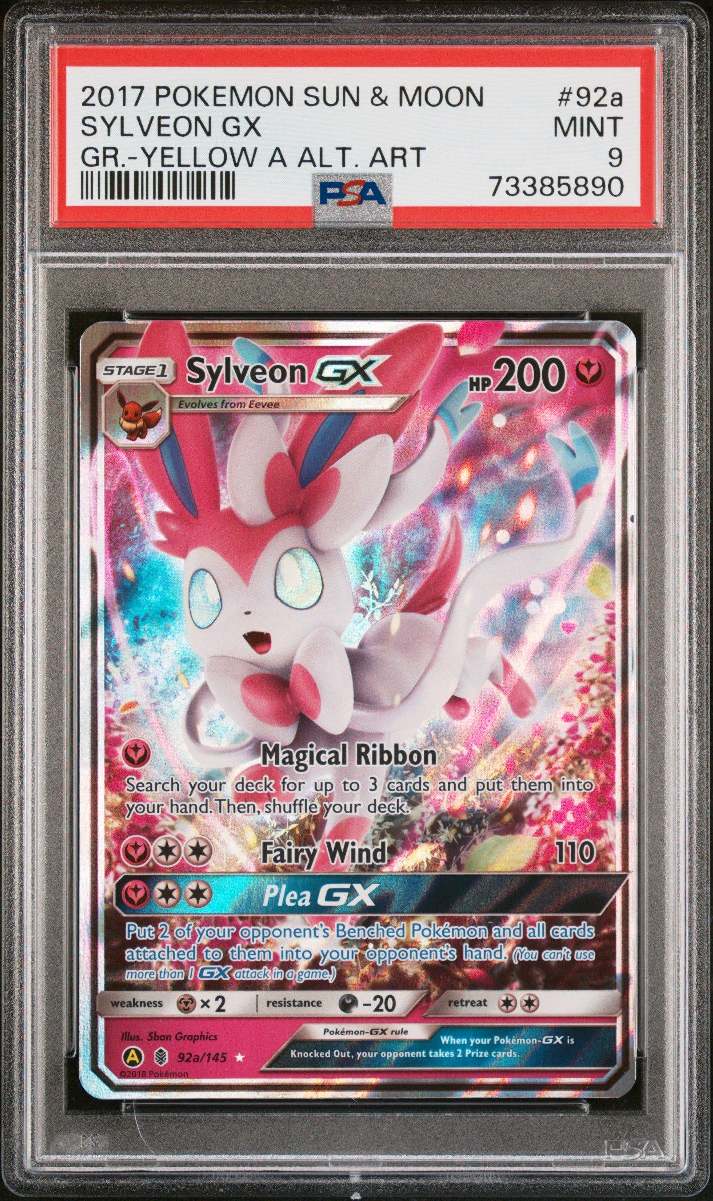 pokemon cards sylveon gx Sylveon-GX - 92/145 - Ultra Rare - Sun & Moon: Guardians Rising have for your premier collection. 2017 Pokemon Sun & Moon