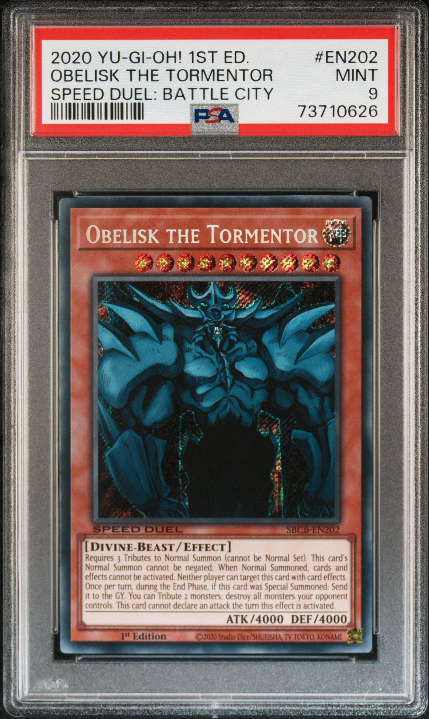 2020 Yu-gi-oh! Speed Duel: Battle City Box En202 Obelisk The