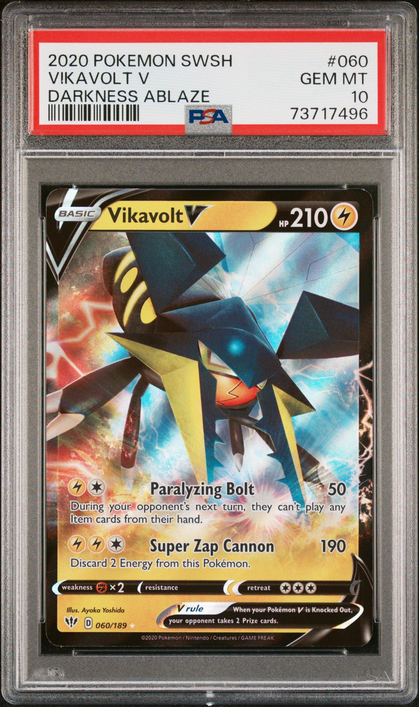 vikavolt pokemon card Pokemon TCG Vikavolt Illustration Rare Ascended Heroes 230/217