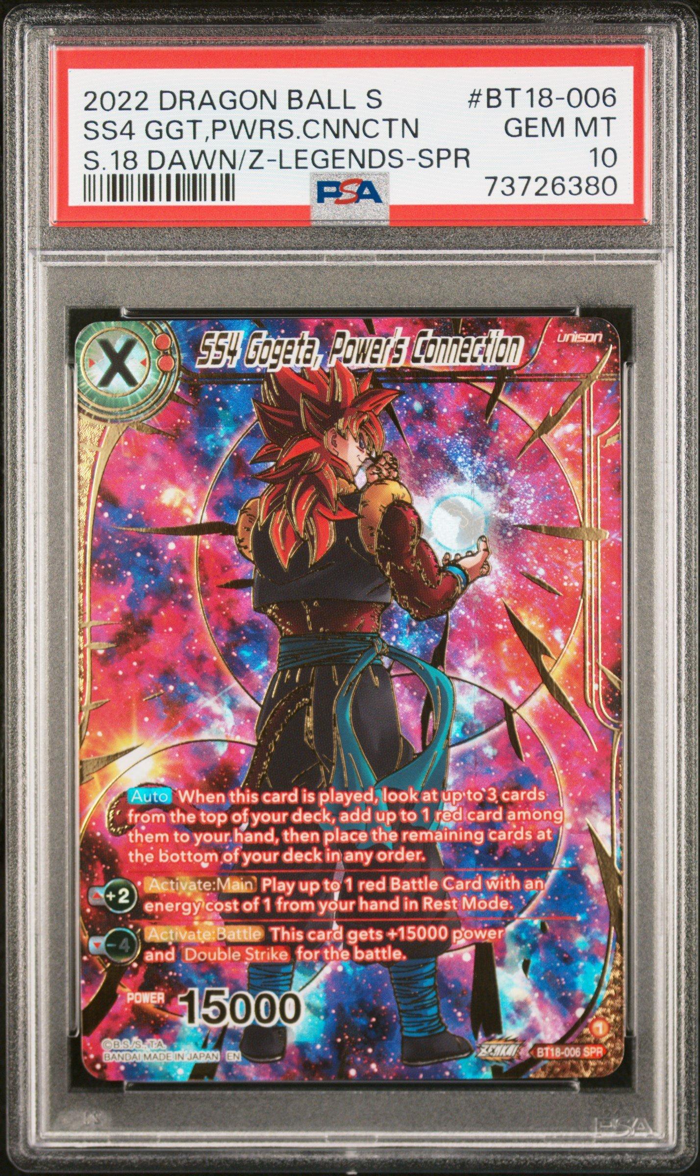 2022 Dragon Ball Super Card Game Series 18 Dawn Of The Z-legends