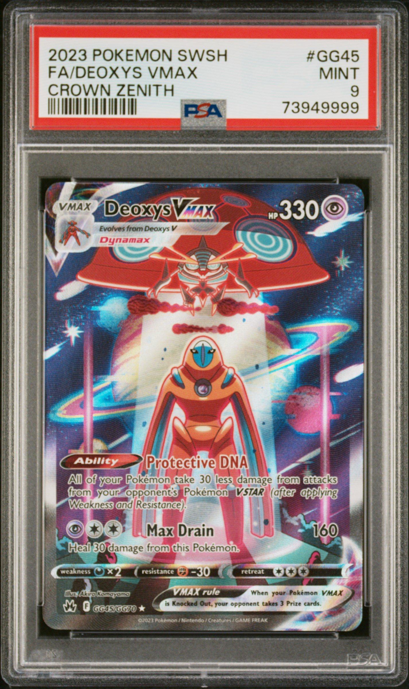 ギャラドス アンリミ シータ R xy 021 psa9 2023 Pokemon Sword And Shield Crown Zenith Gg45 Full Art/deoxys