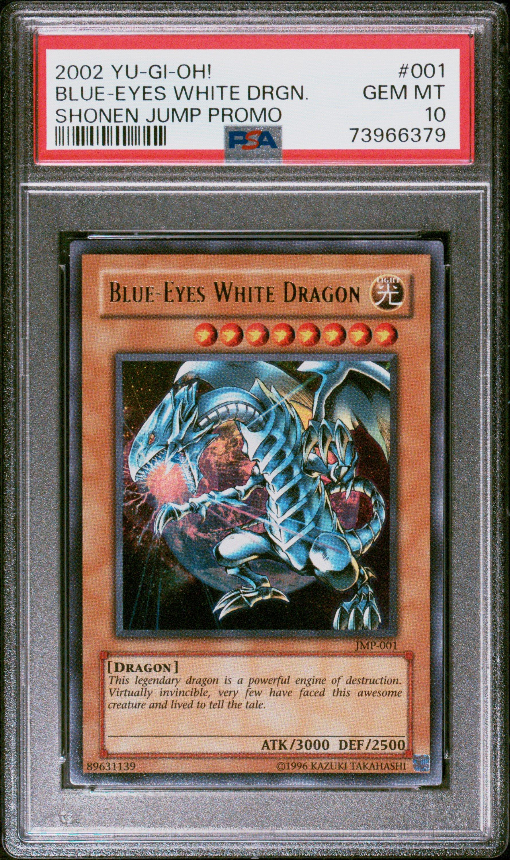 鑑定品 PSA10 極美品　最安値　青眼の白龍　英語　プロモ　JMP-001 鑑定品 PSA10 極美品 最安値 青眼の白龍 英語 プロモ JMP-001 - メルカリ