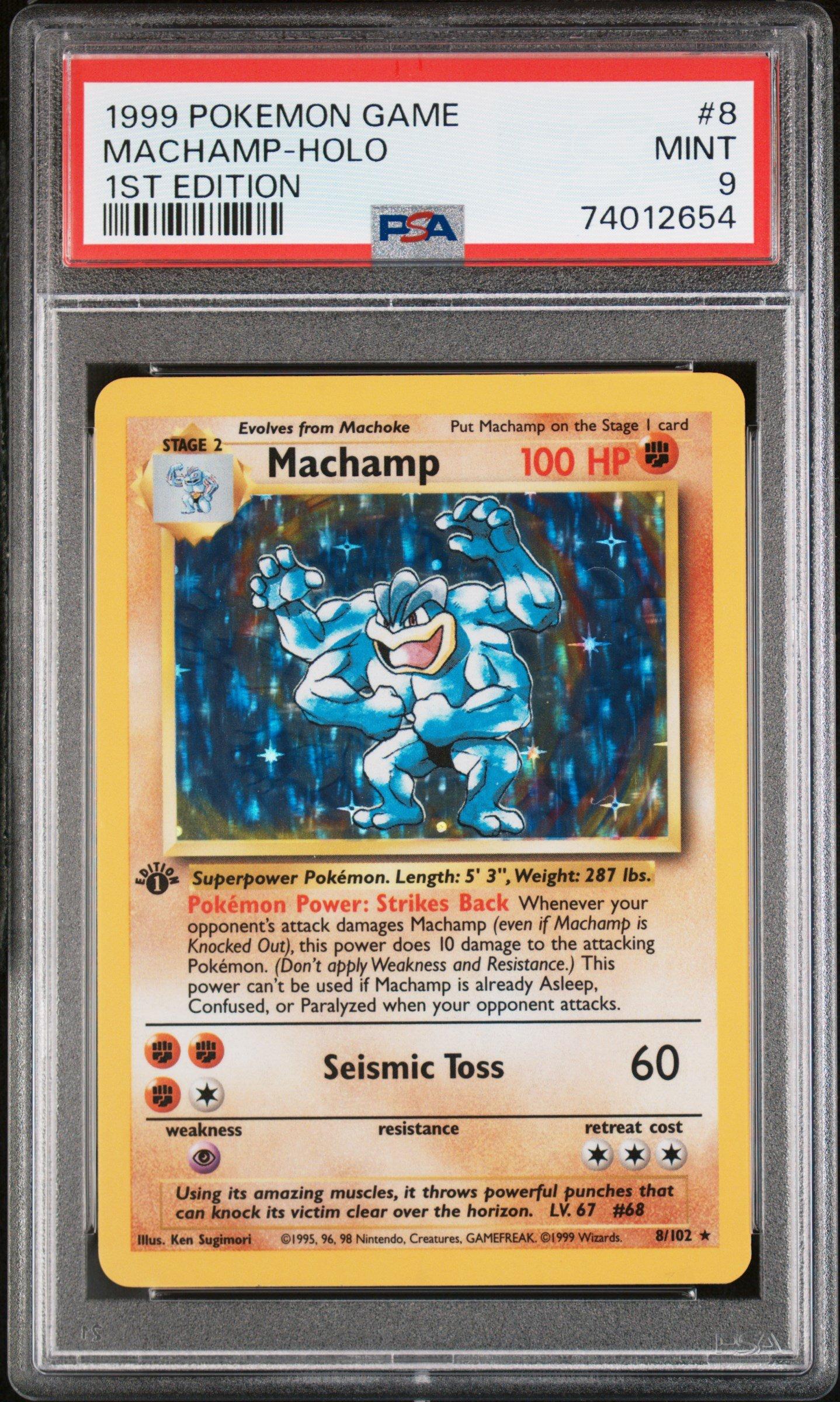 pokemon tcg card shops near me Amazon.com: Machamp Pokemon Card 1st Edition main image 1