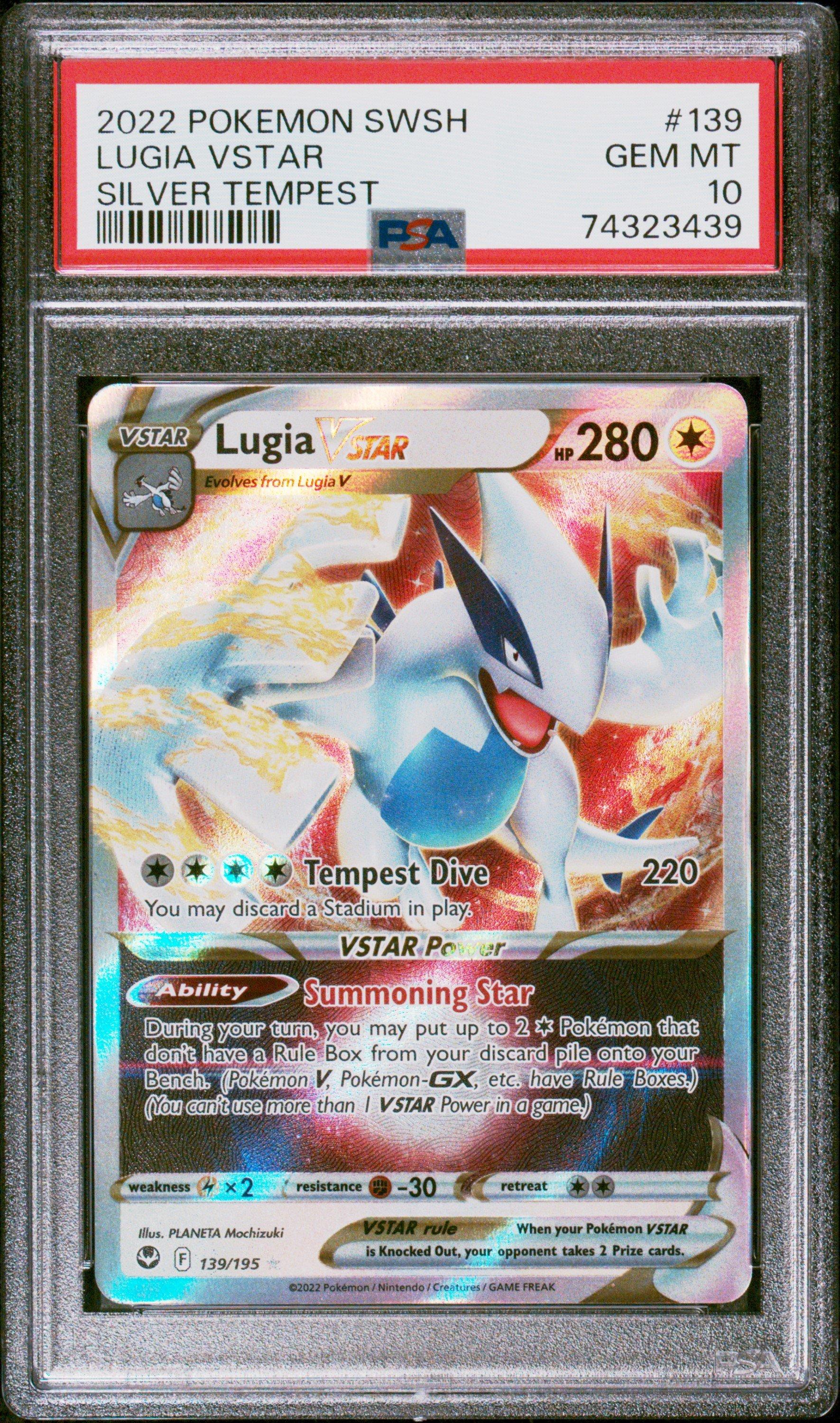 lugia vstar pokemon card Card Lugia VSTAR UR Pokmon S12 123/098