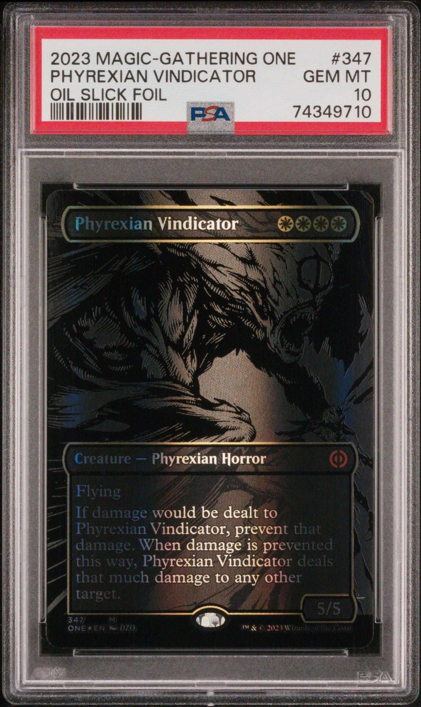 2023 Magic The Gathering Phyrexia: All Will Be One 347 Phyrexian