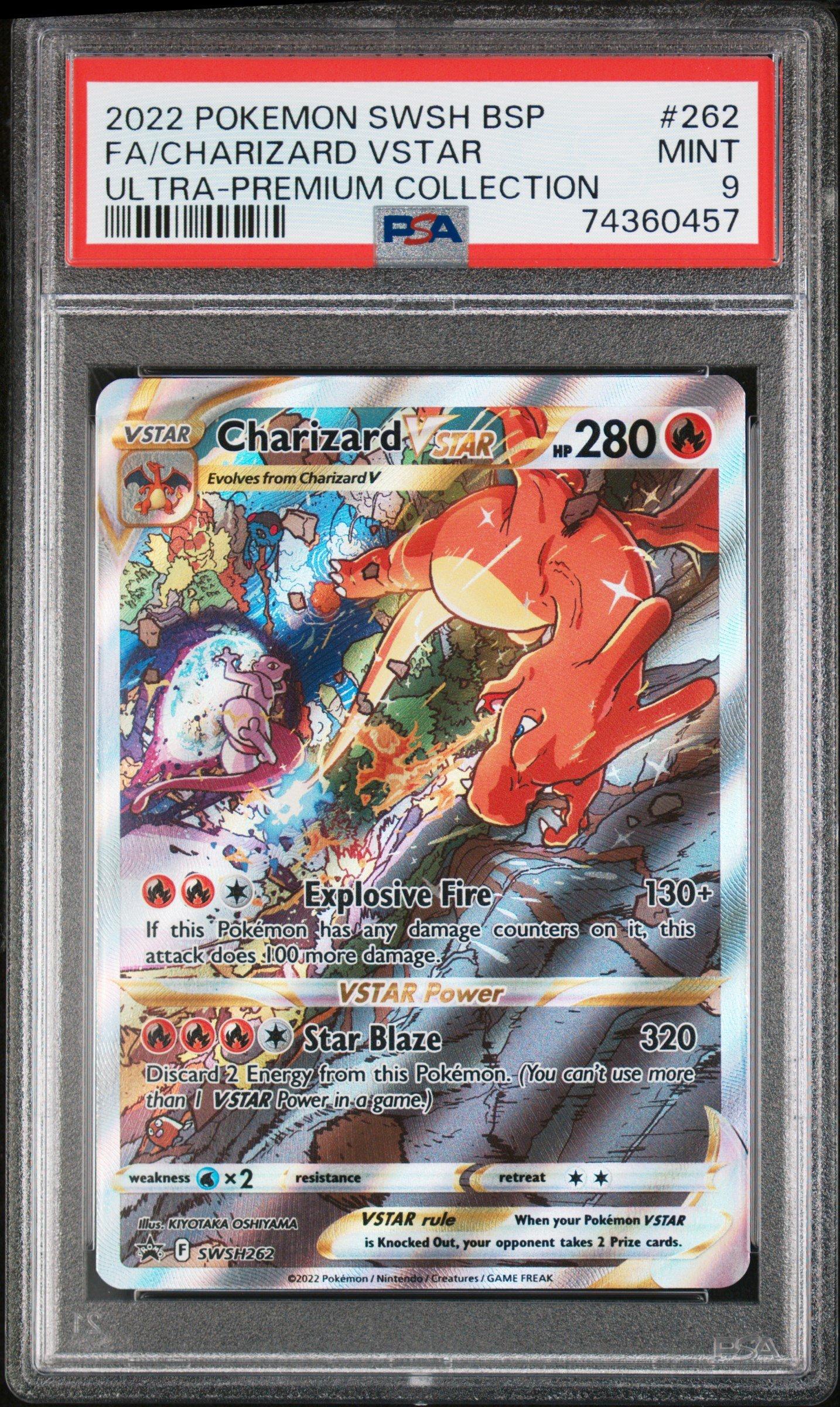 2022 Pokemon outlet SWSH Charizard VSTAR Premium Collection PSA 10