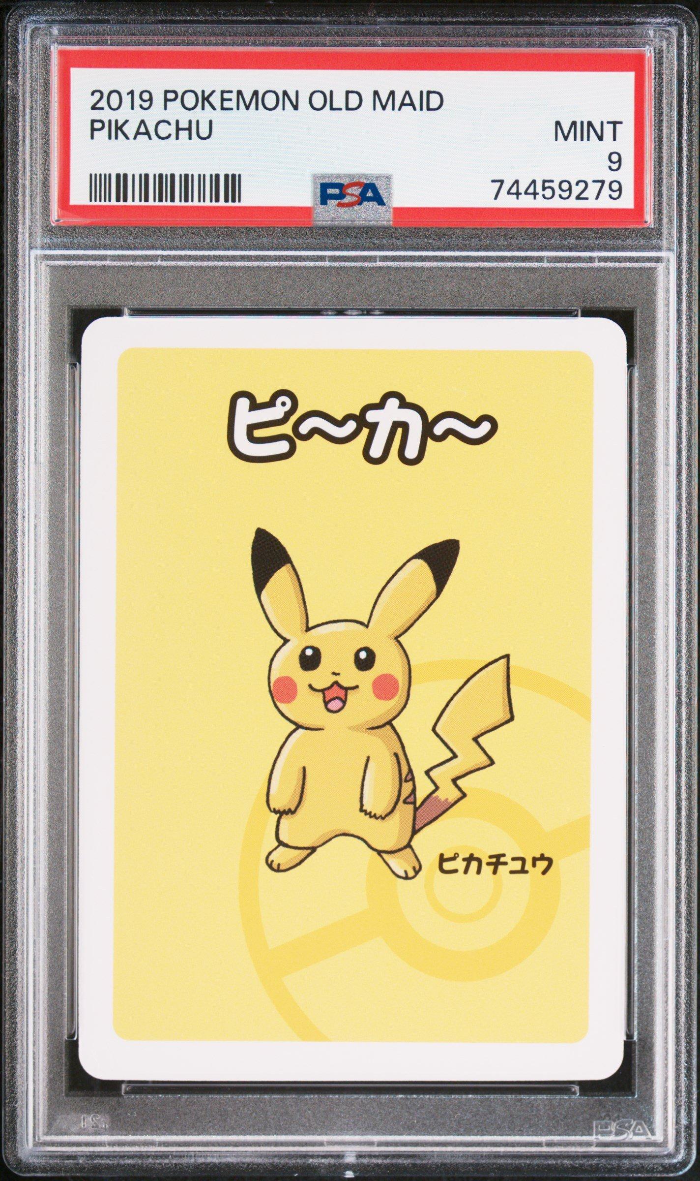 2019 Pokemon Old Maid Pikachu PSA 9 Graded Card | GameStop