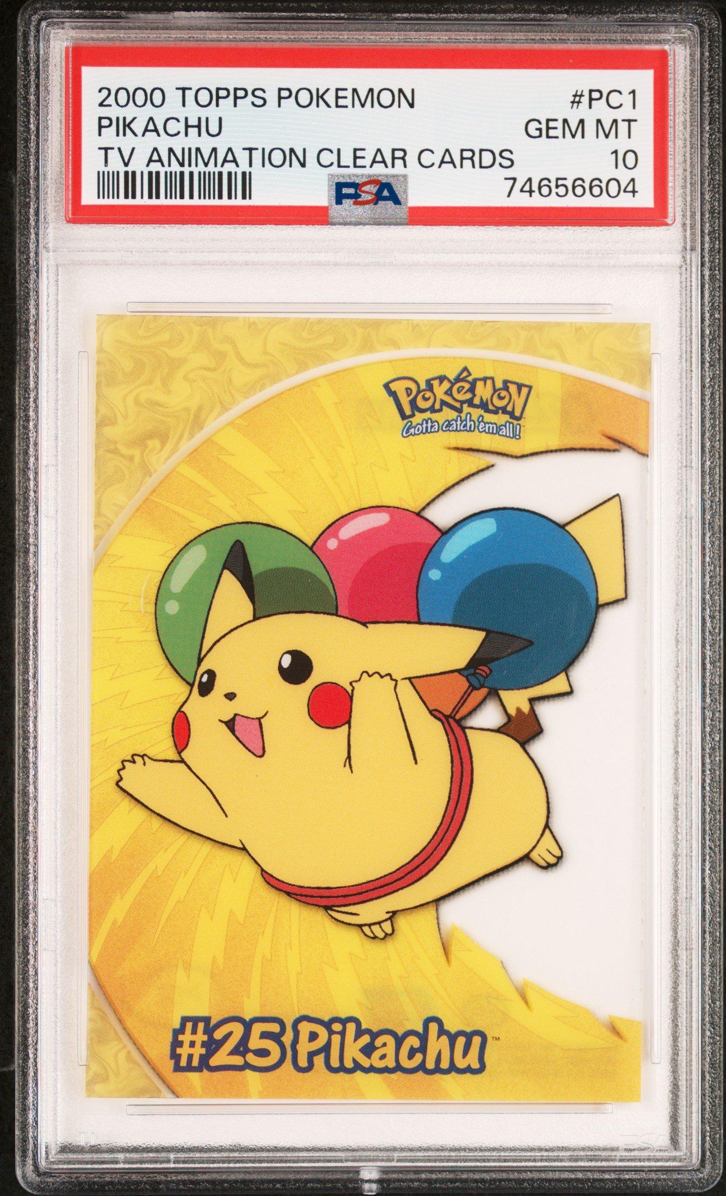 1997 Pokemon Topps TV Animation Trading Card  Near Mint, English,  Collectors Edition