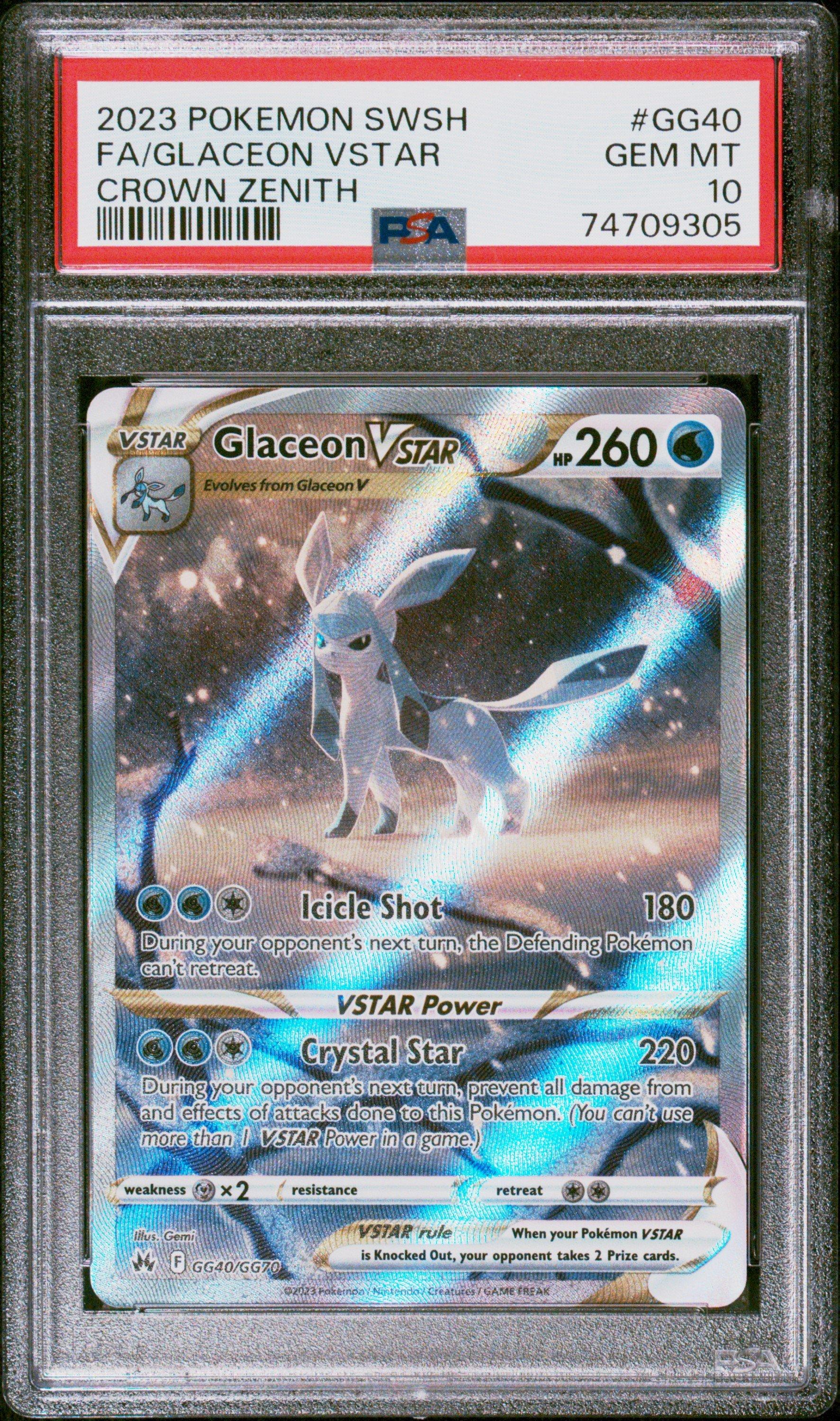 2023 ケレン バーノン 2023 Pokemon Sword And Shield Crown Zenith Gg40 Full Art/glaceon