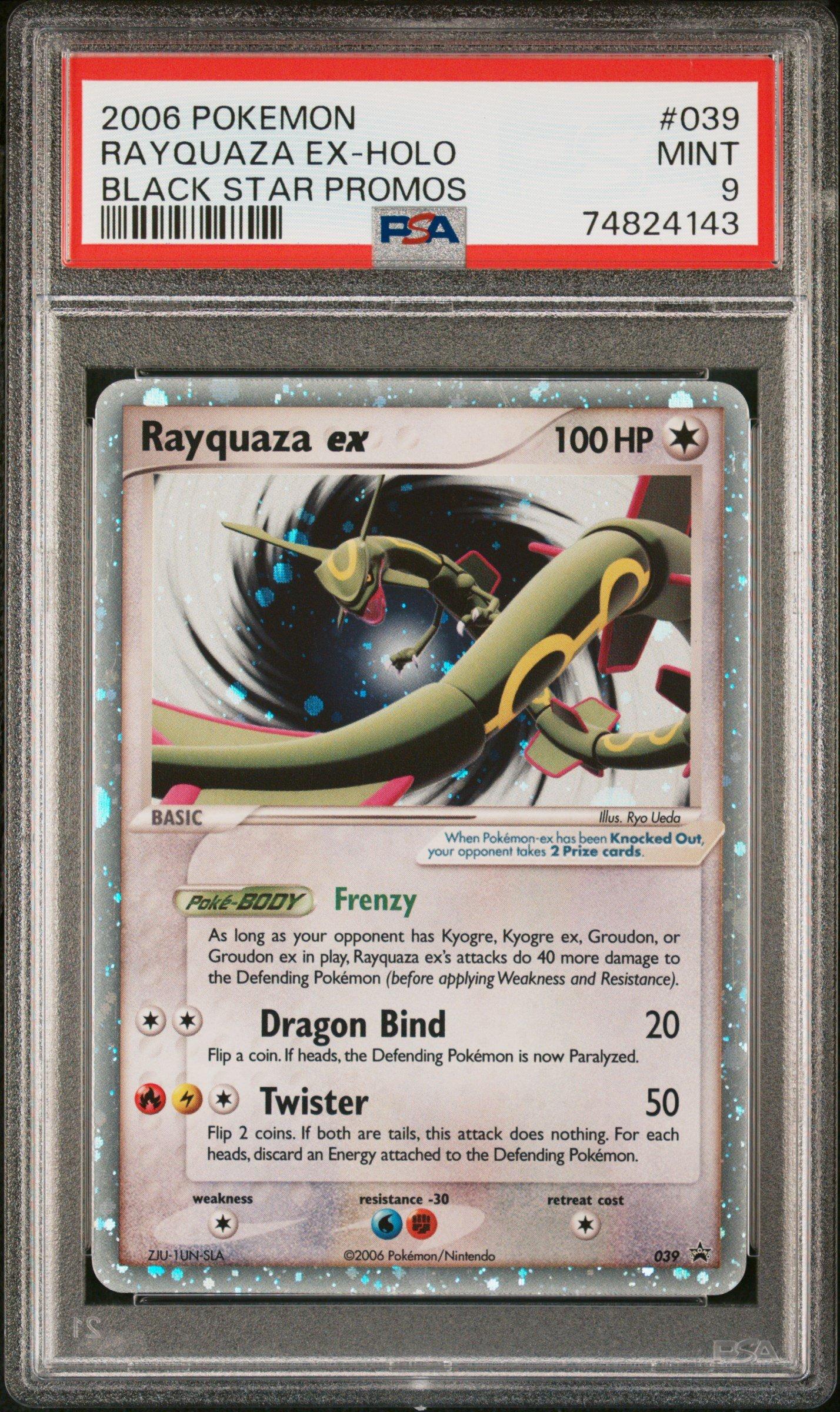 2006 Pokemon Black Star Promos 039 Rayquaza Ex-holo PSA 9 | GameStop