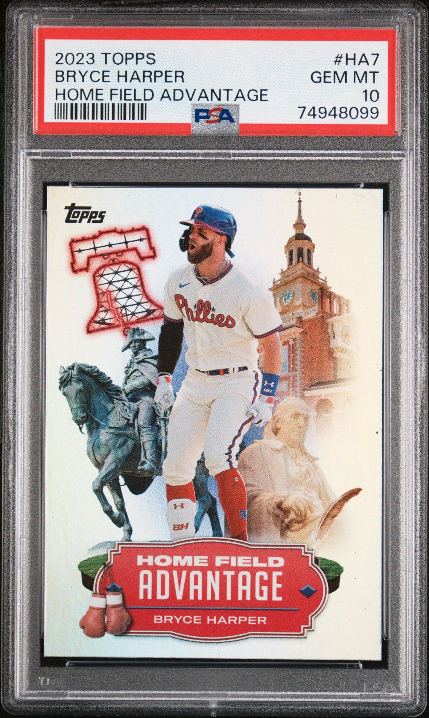 2023 Topps Home Field Advantage Ha7 Bryce Harper PSA 10