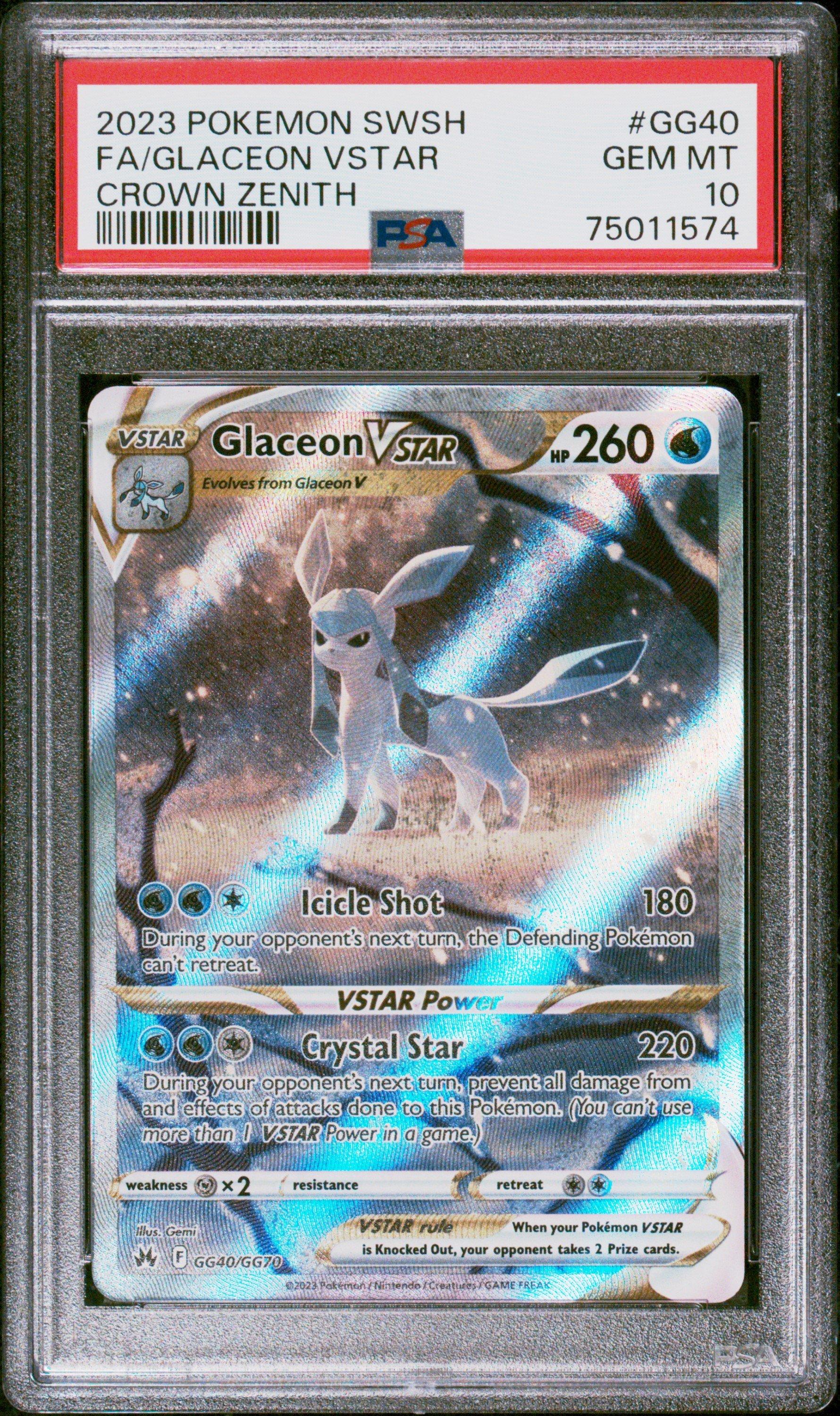 2023 Pokemon Sword And Shield Crown Zenith Gg40 Full Art