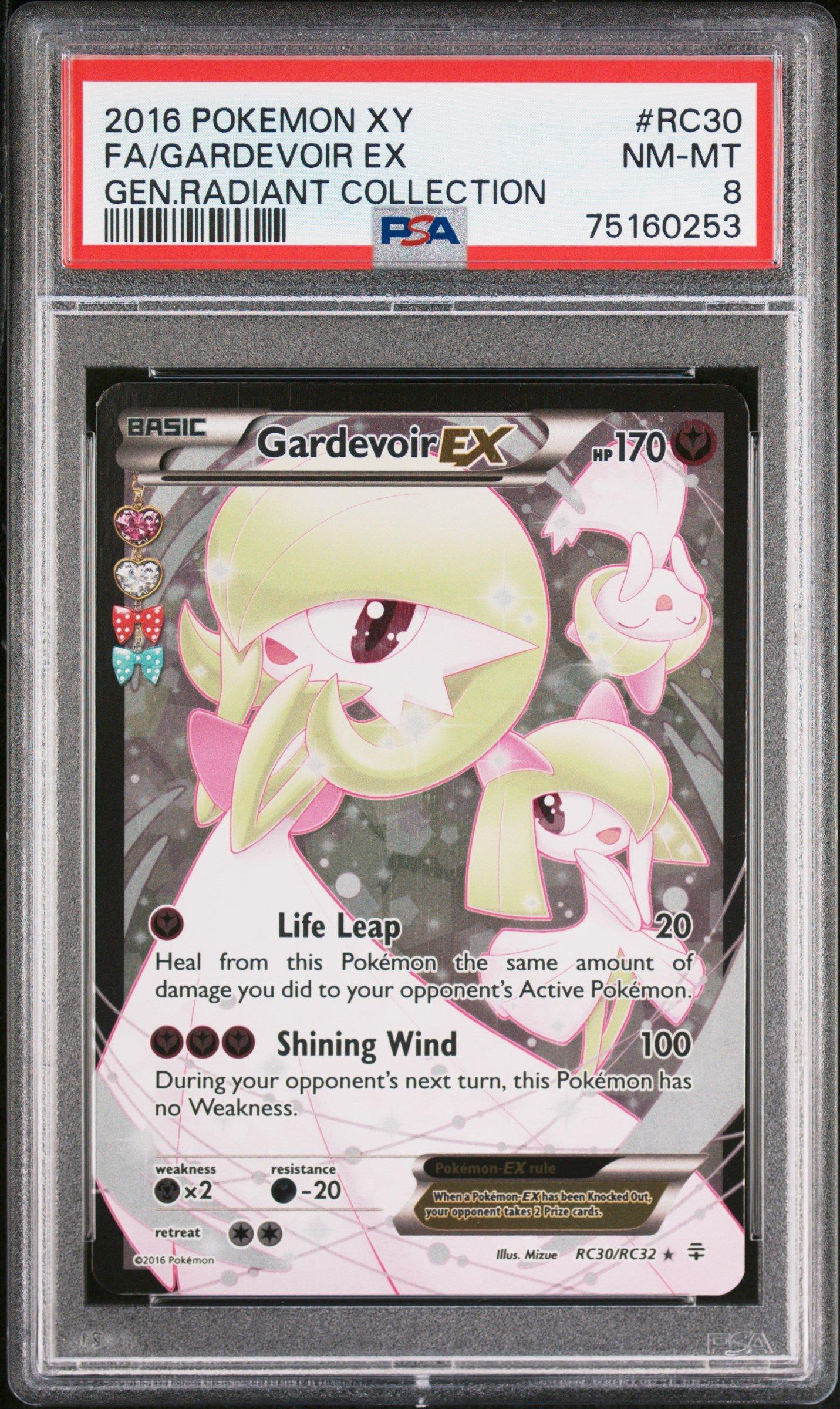 2016 Pokemon Xy Generations Radiant Collection Rc30 Full Art/gardevoir Ex PSA