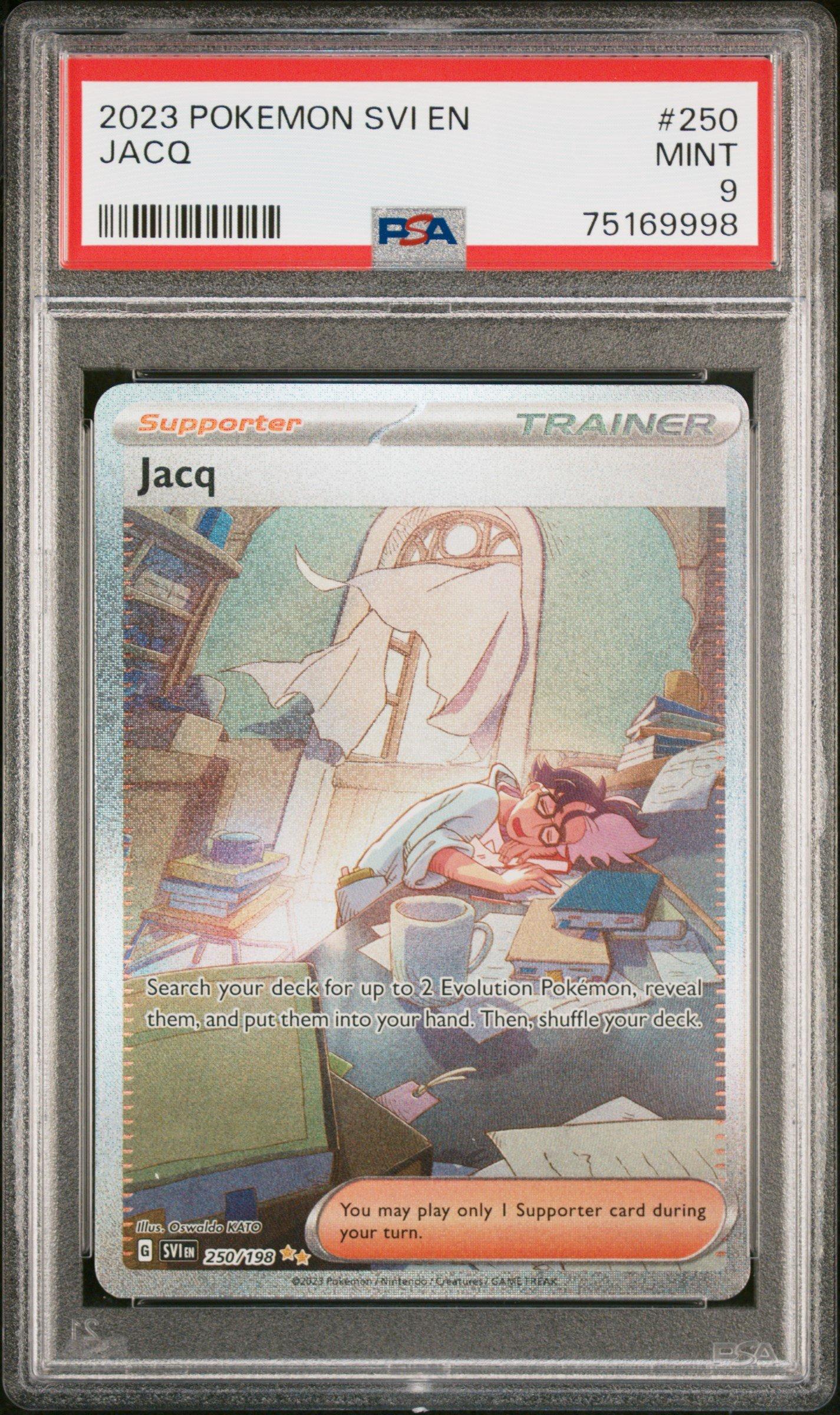 2023 Pokemon Svi En-scarlet & Violet 250 Jacq PSA