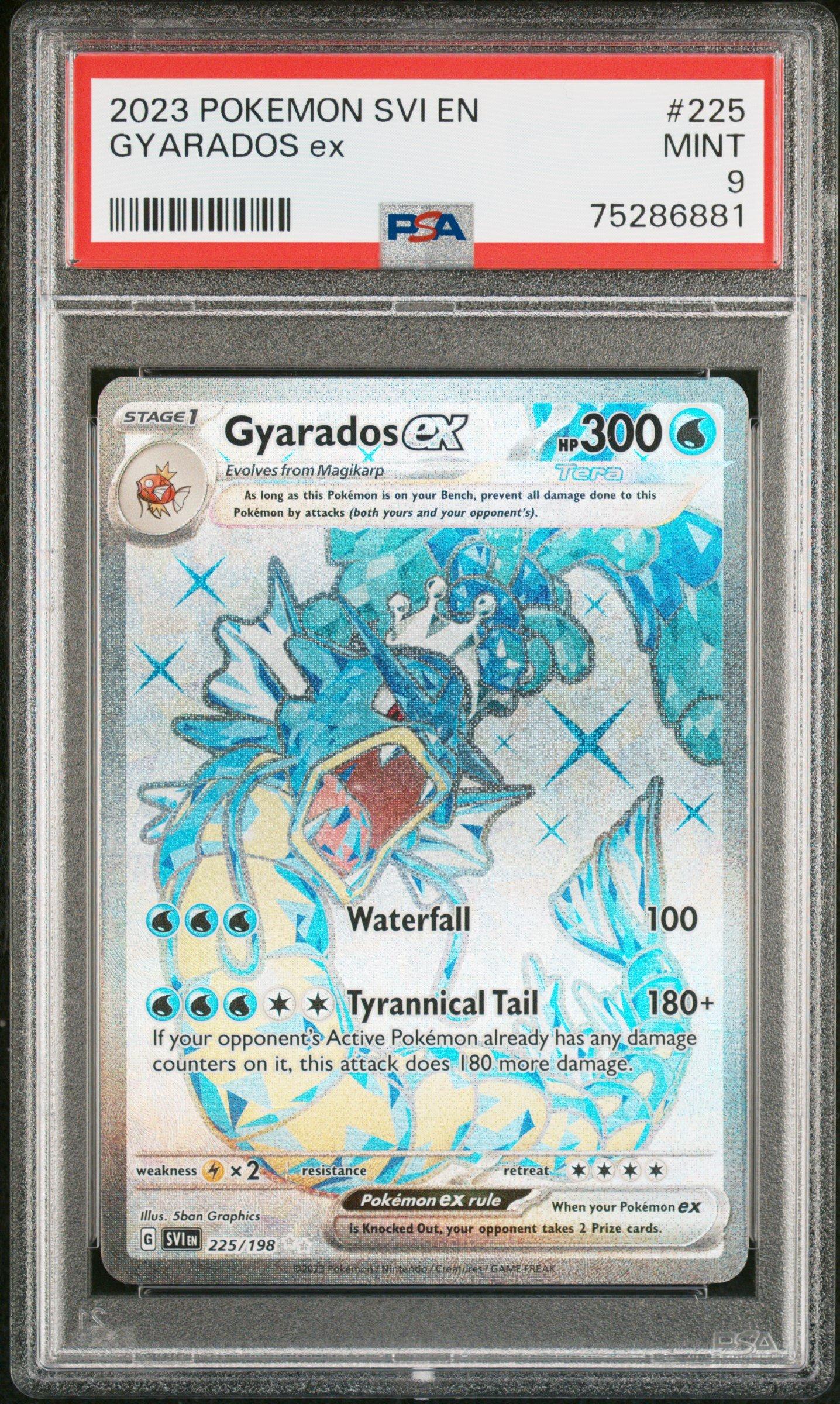 2023 Pokemon Svi En-scarlet & Violet 225 Gyarados Ex Ultra Rare