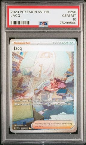 2023 Pokemon Svi En-scarlet & Violet 250 Jacq Special Illustration
