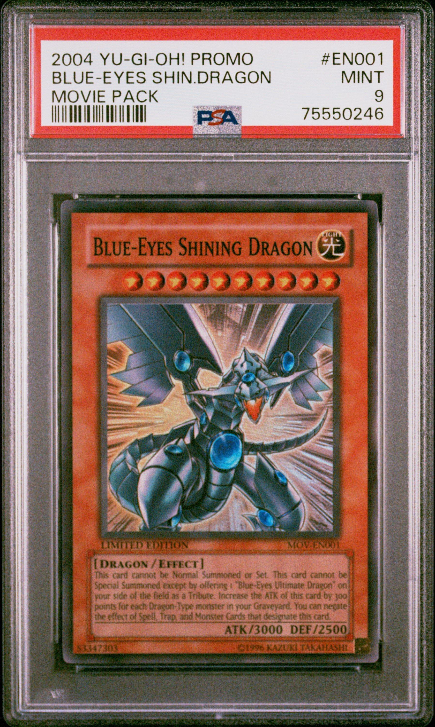 yugioh promo movie cards Yu-Gi-Oh! Pack Special Edition Deck : Toys & Games Promo Single Card 2004 Yu-gi-oh! Promo En001 Blue-eyes