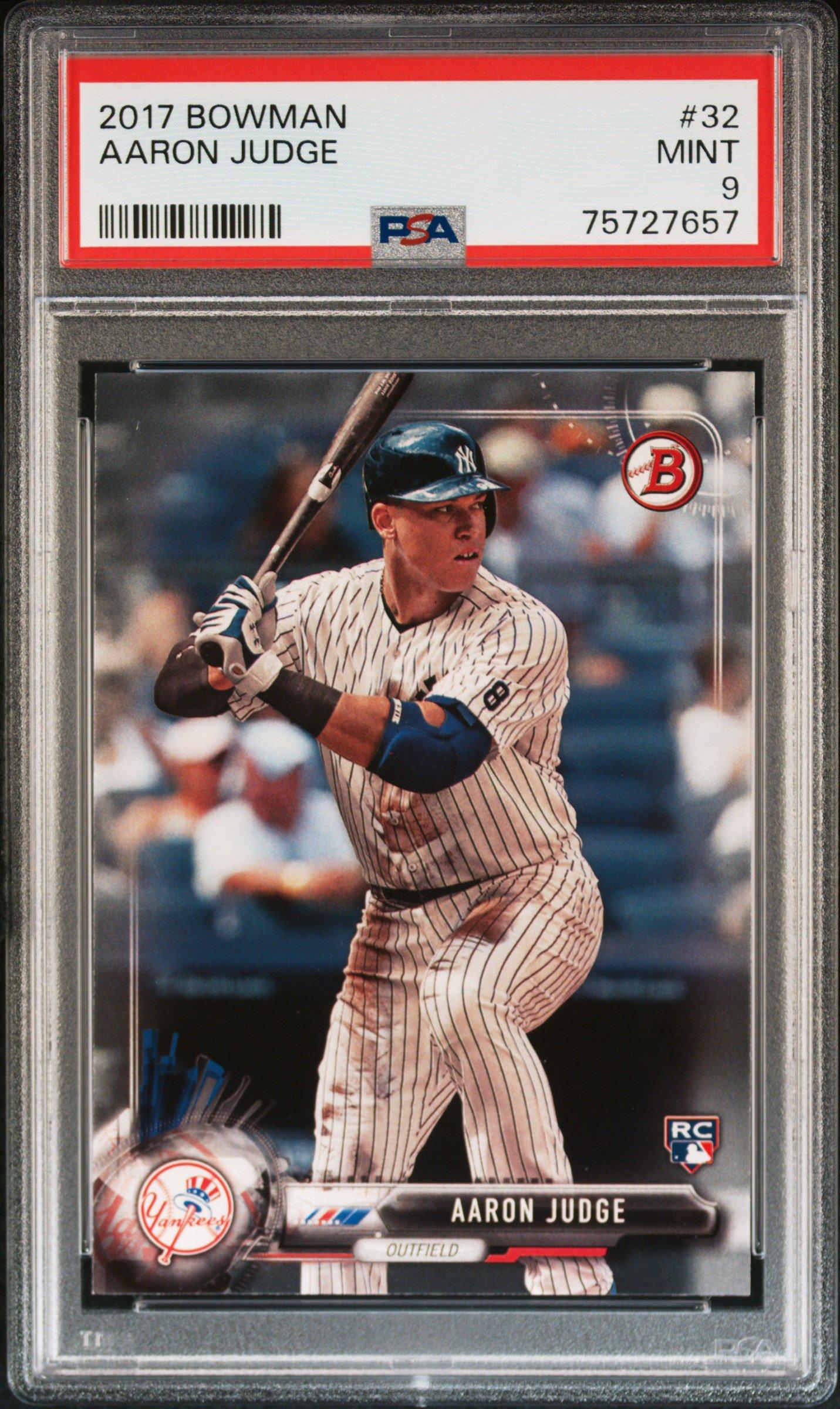 2017 Bowman 32 Aaron Judge PSA 9 | GameStop