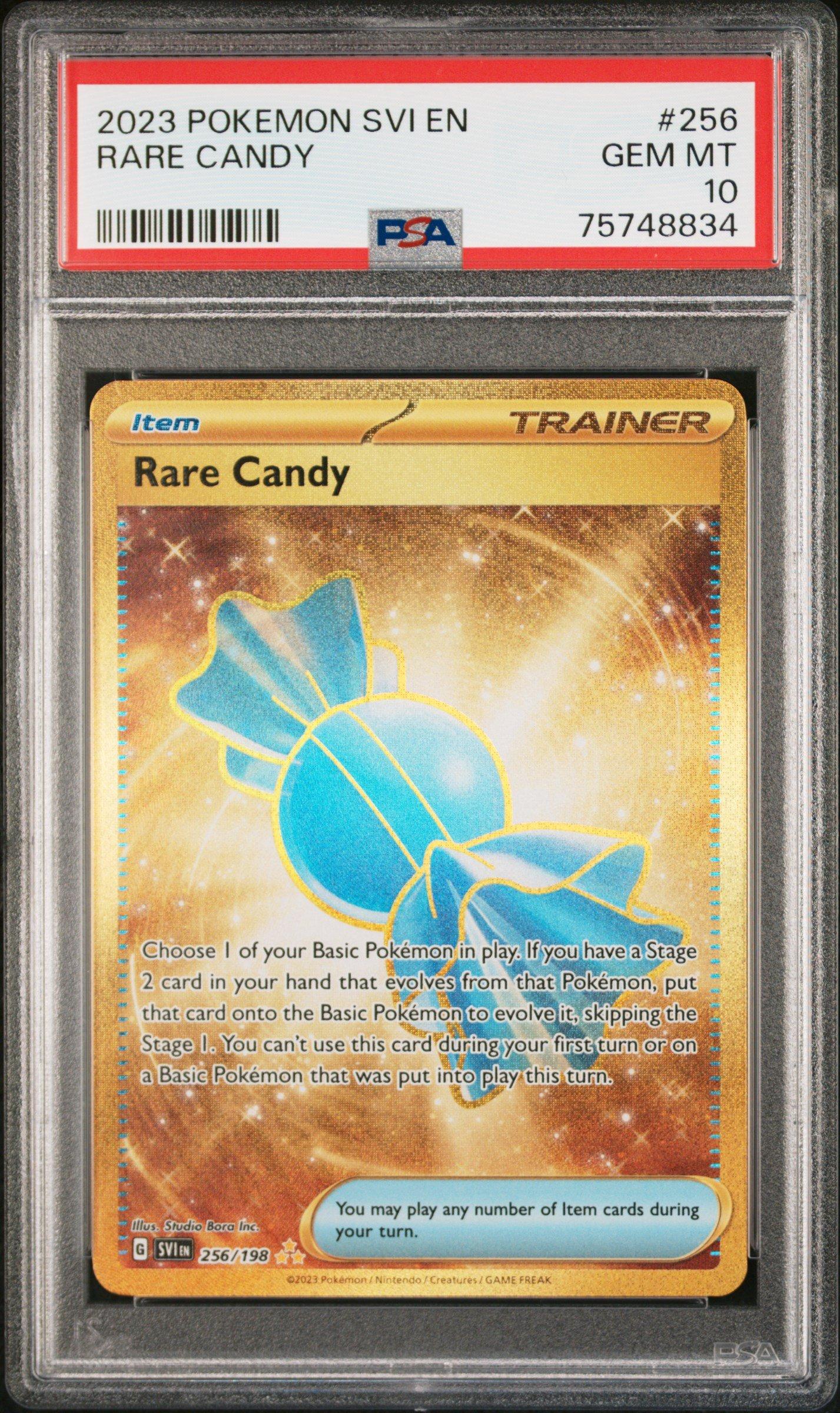 2023 Pokemon Svi En-scarlet & Violet 256 Rare Candy Hyper