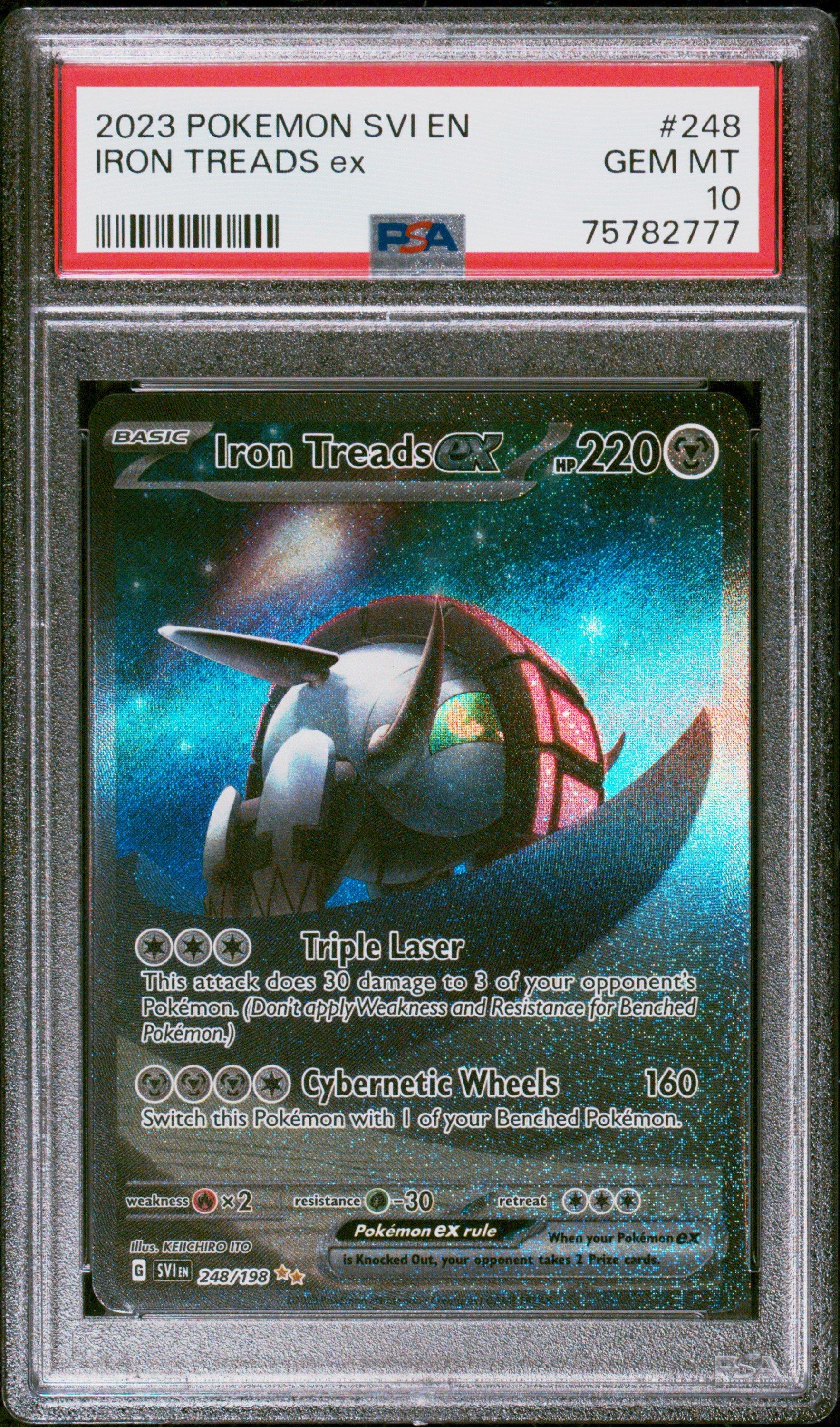 2023 Pokemon Svi En-scarlet & Violet 248 Iron Treads Ex Special