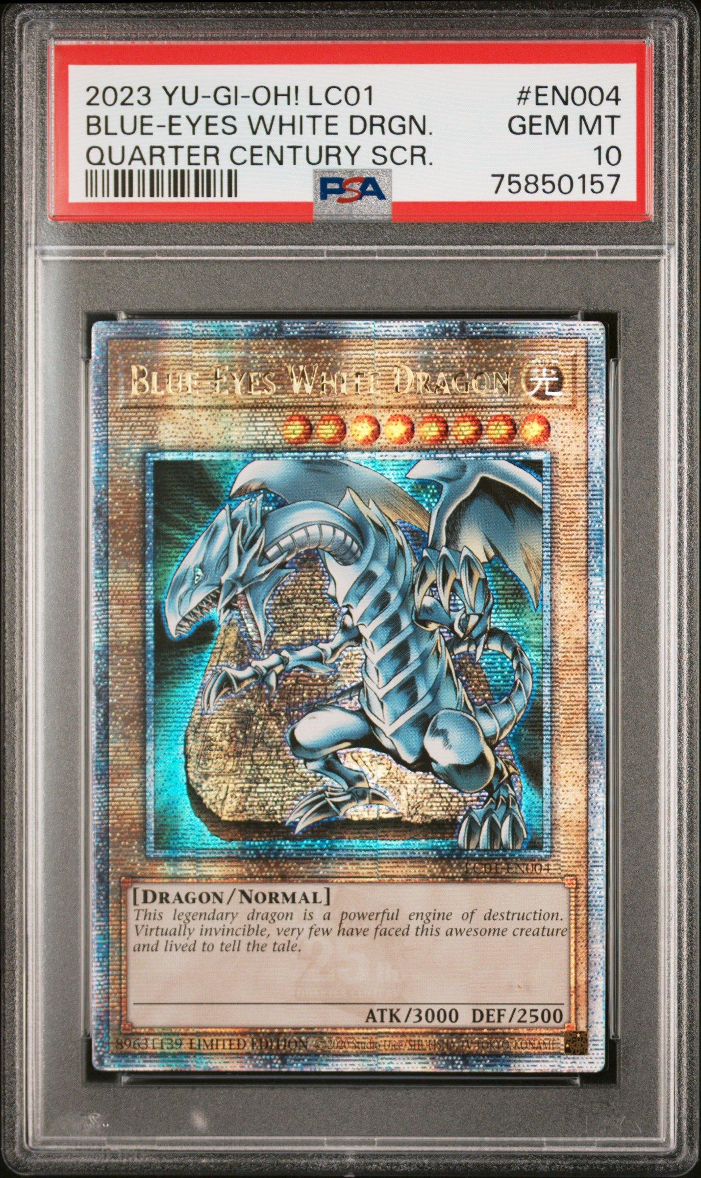 遊戯王 青眼の白龍 2023 lc01-en004 psa10　25th 海外 2023 Yu-gi-oh! Lc01-legendary Collection: 25th Anniversary Edition