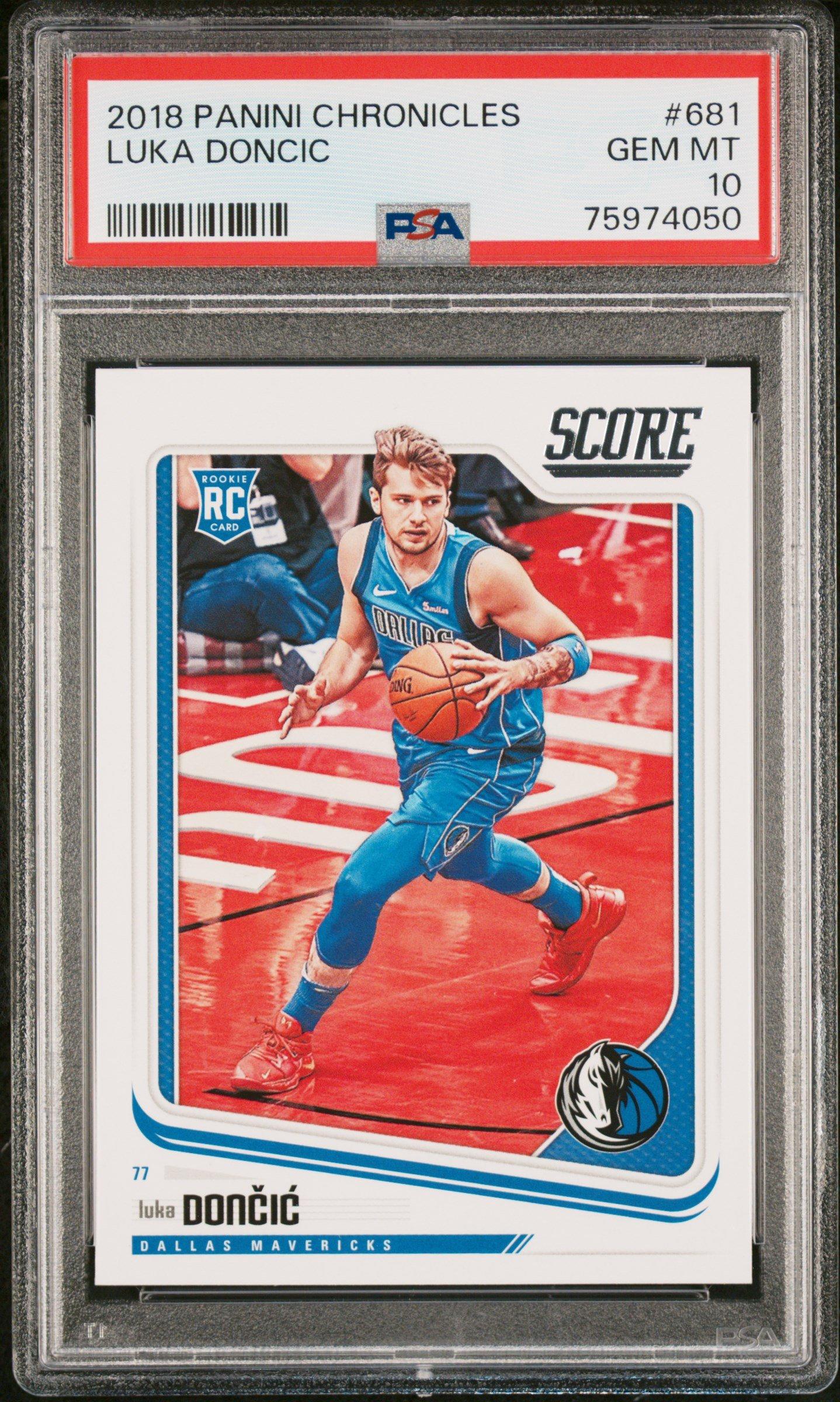 Luka outlets Doncic 2018 Panini Chronicles