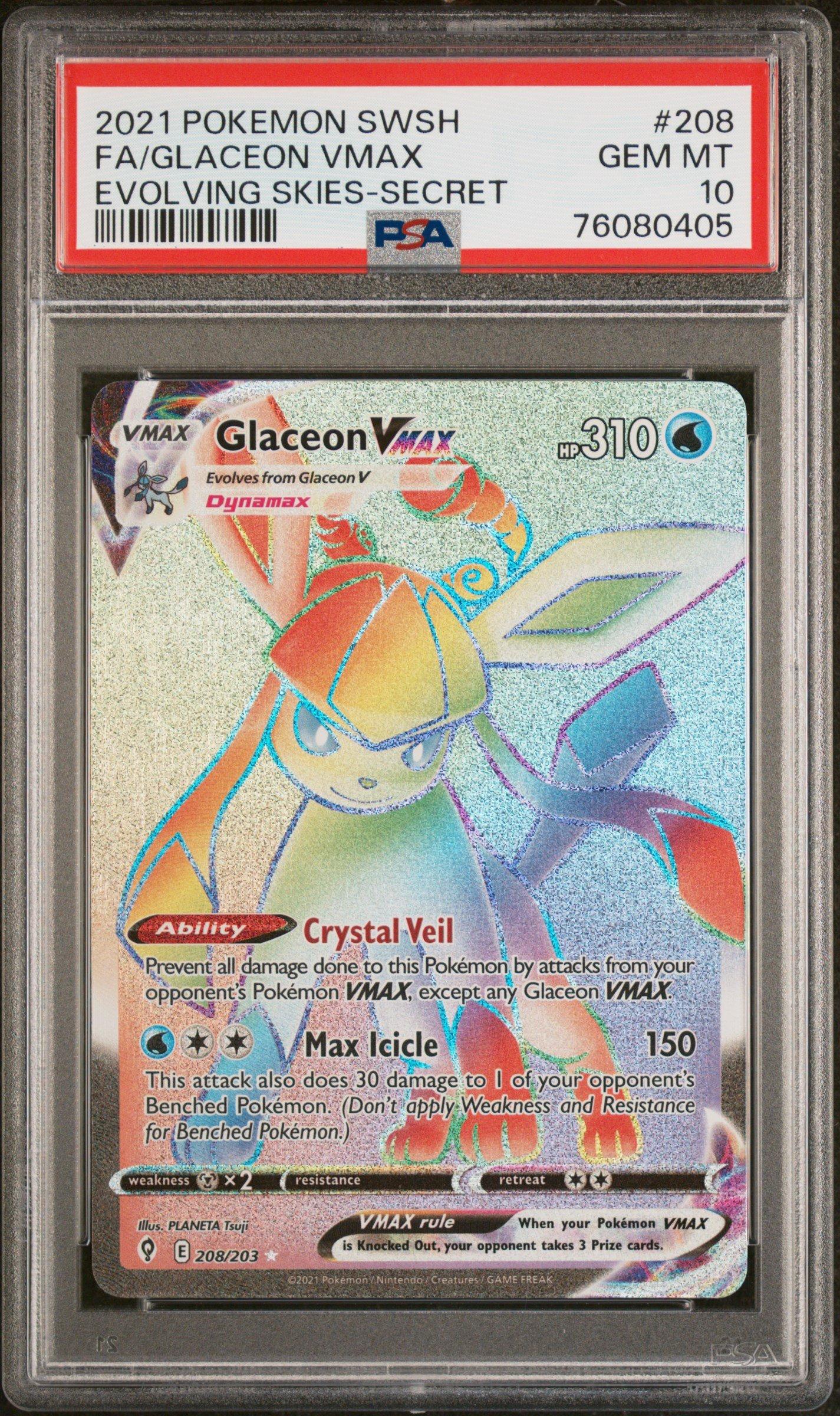 old cards pokemon 038/189 - Glaceon Pokemon Card main image 1